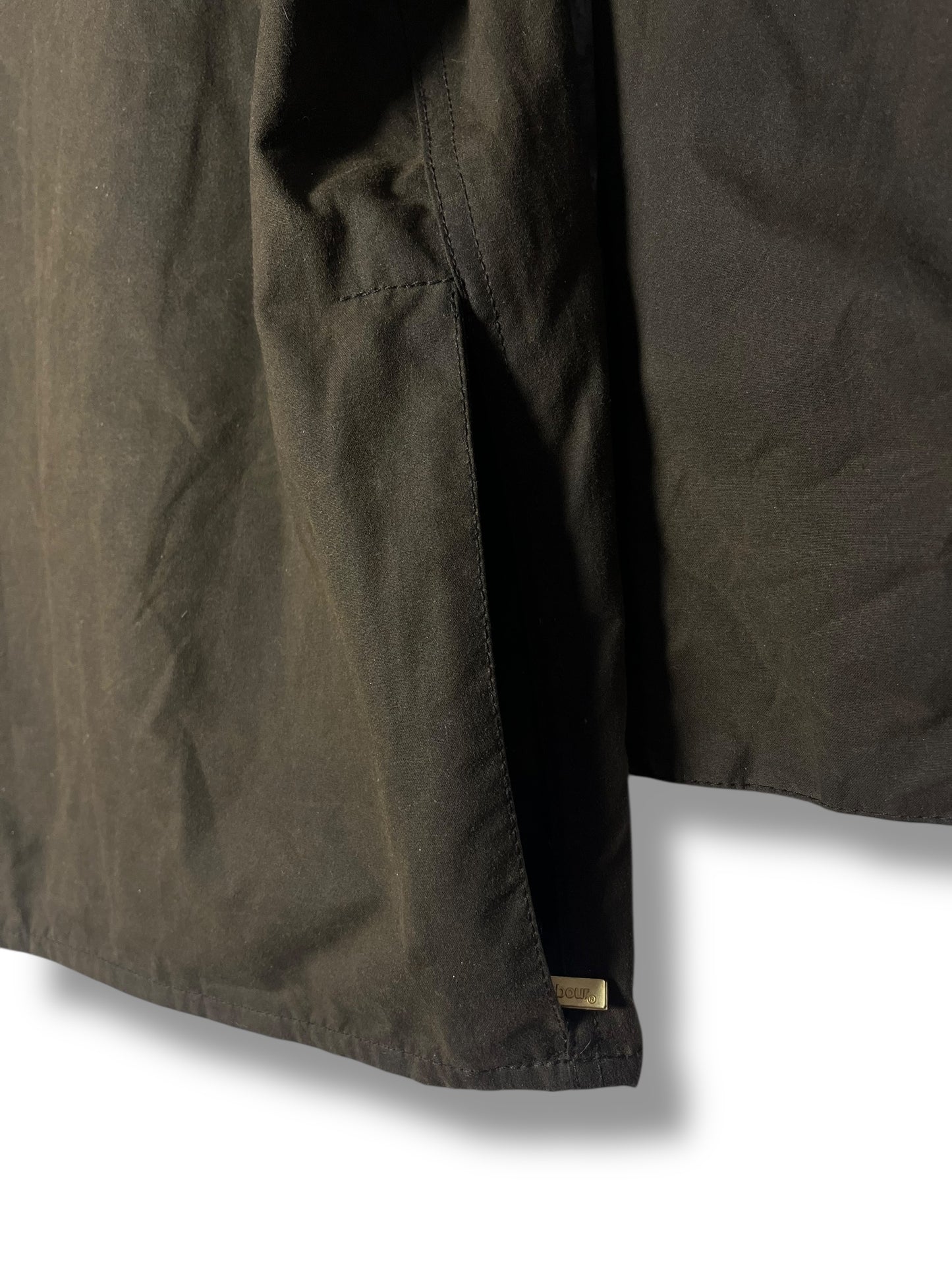 Barbour Beaufort Wax Jacket – Olive – Kids 12–13Y | Selected by DRAPS