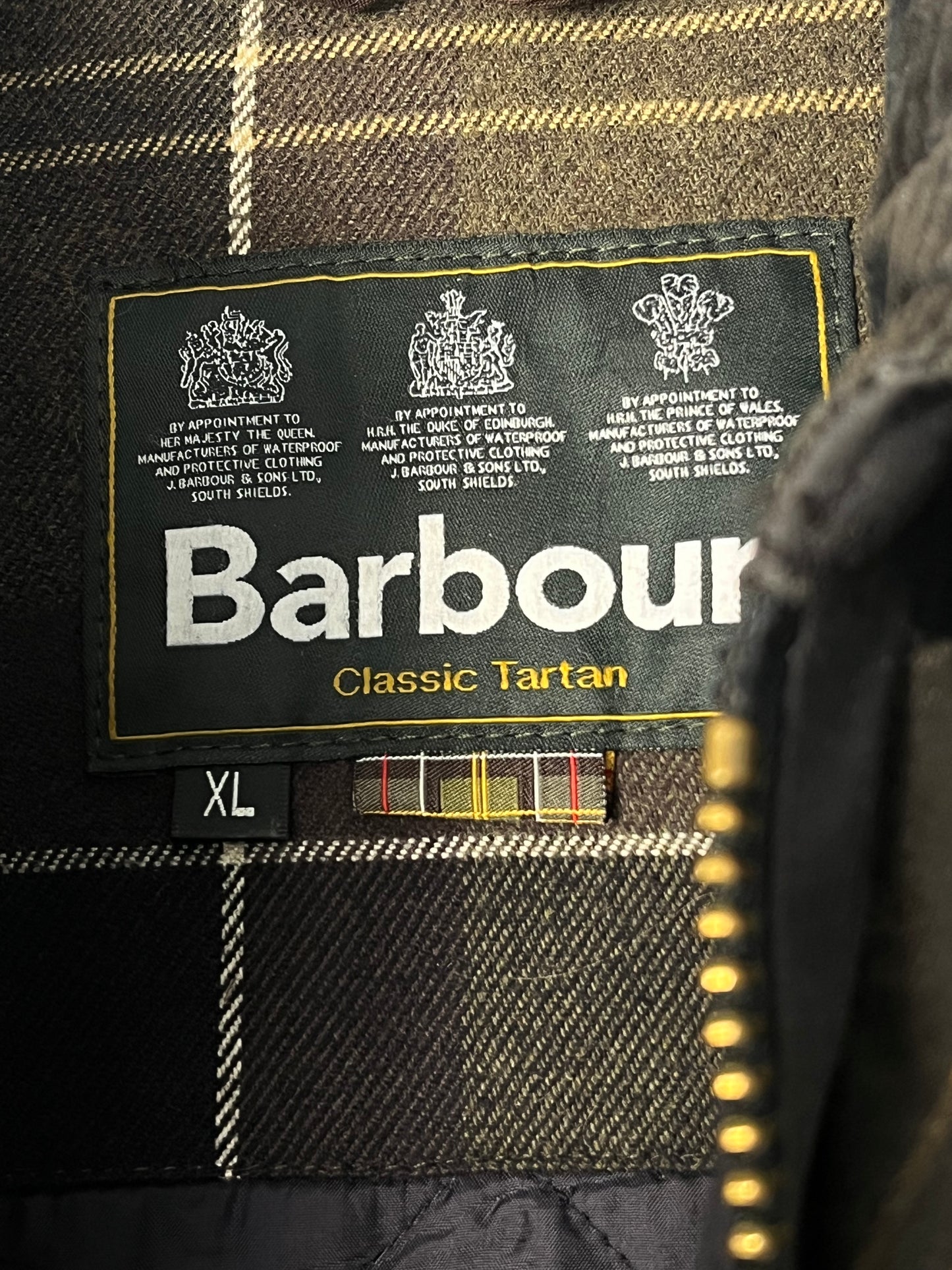 Barbour Digby Wax Jacket – Blue / Navy – XL (fits Large)