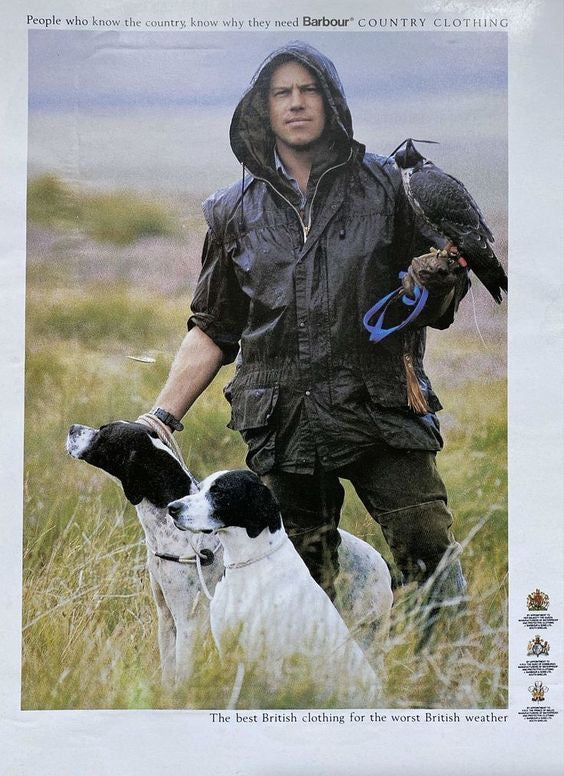 Barbour Durham Jacket 1991 – C40 – Blue Navy – Vintage Original