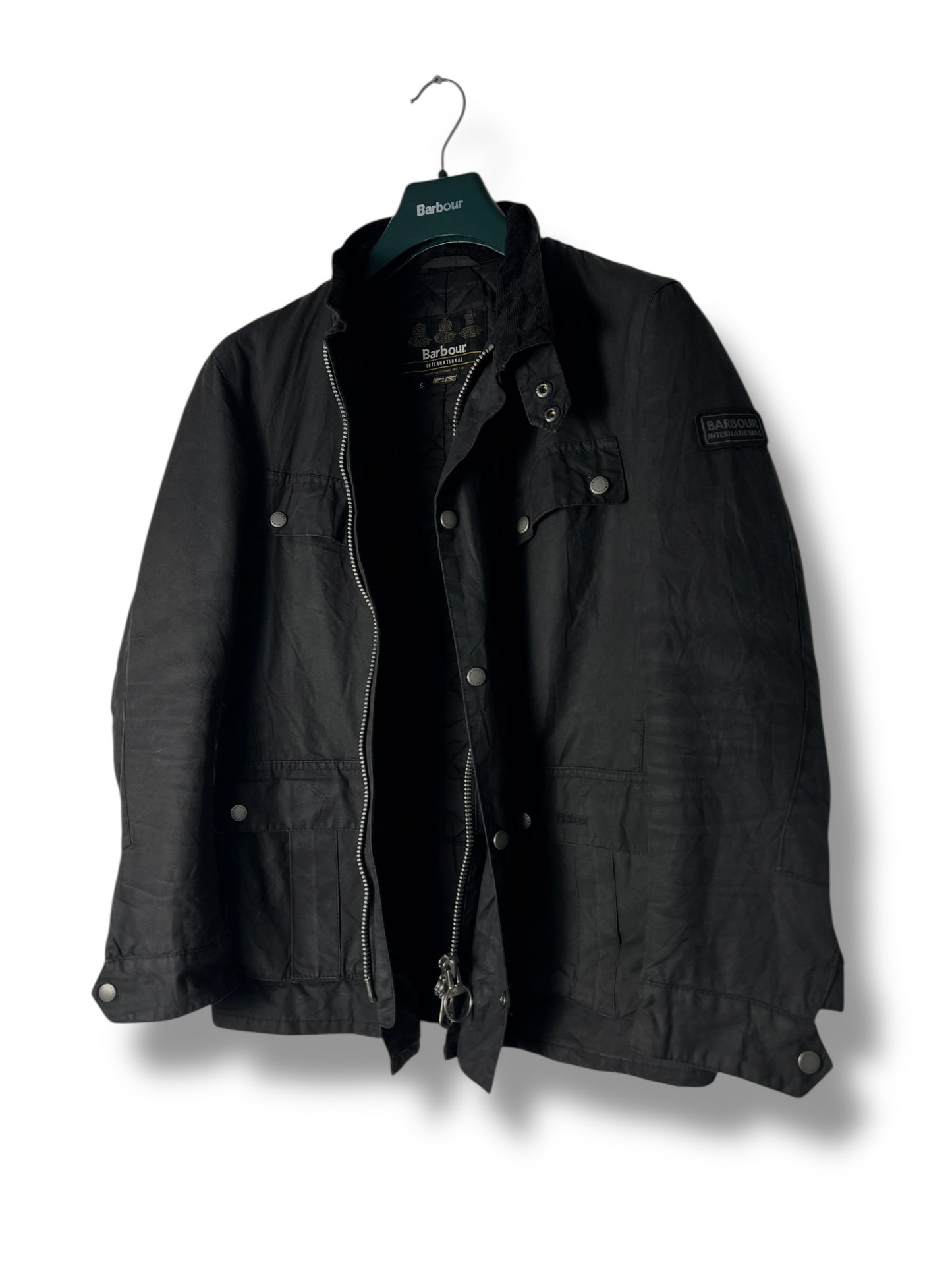 Barbour International Duke Jacket – Black – Size S