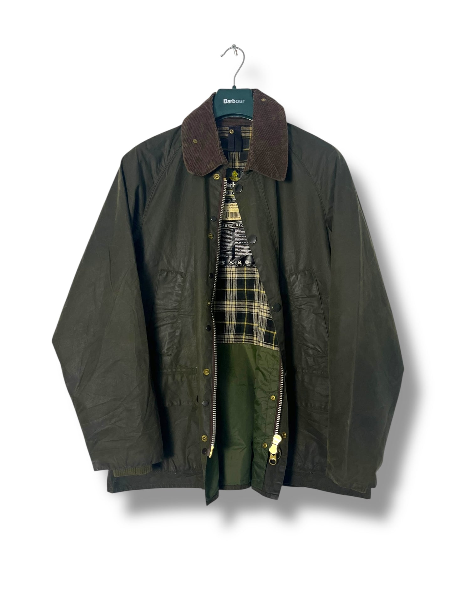 Barbour Bedale Jacket C40 Olive Vintage (1990s)