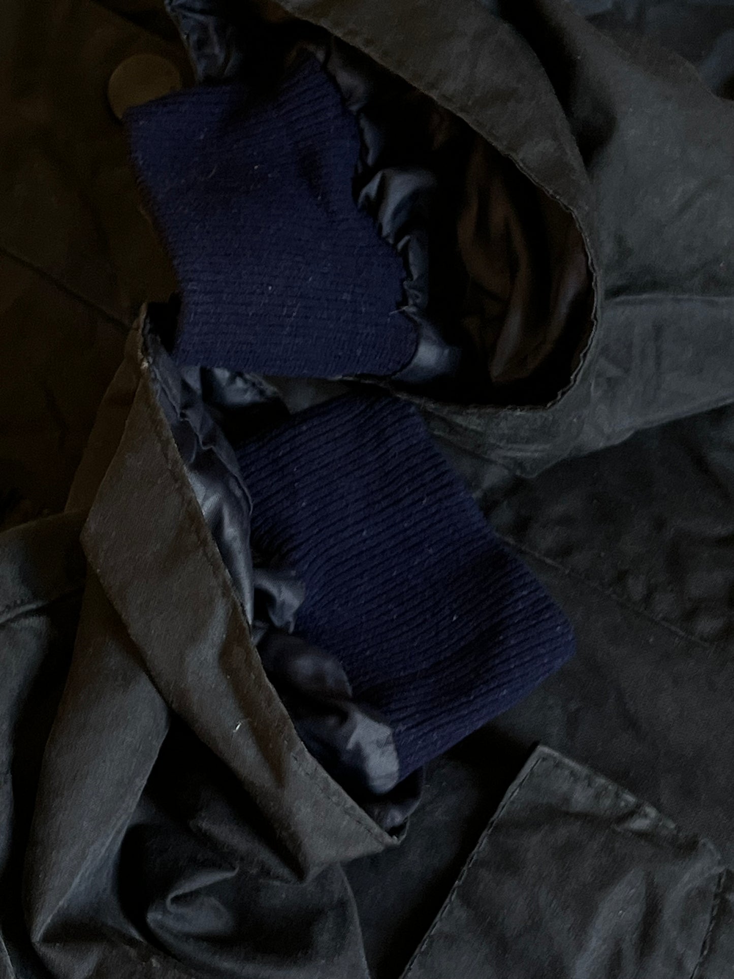 Barbour Bedale C44 – 1987- 4 Pockets Navy Blue