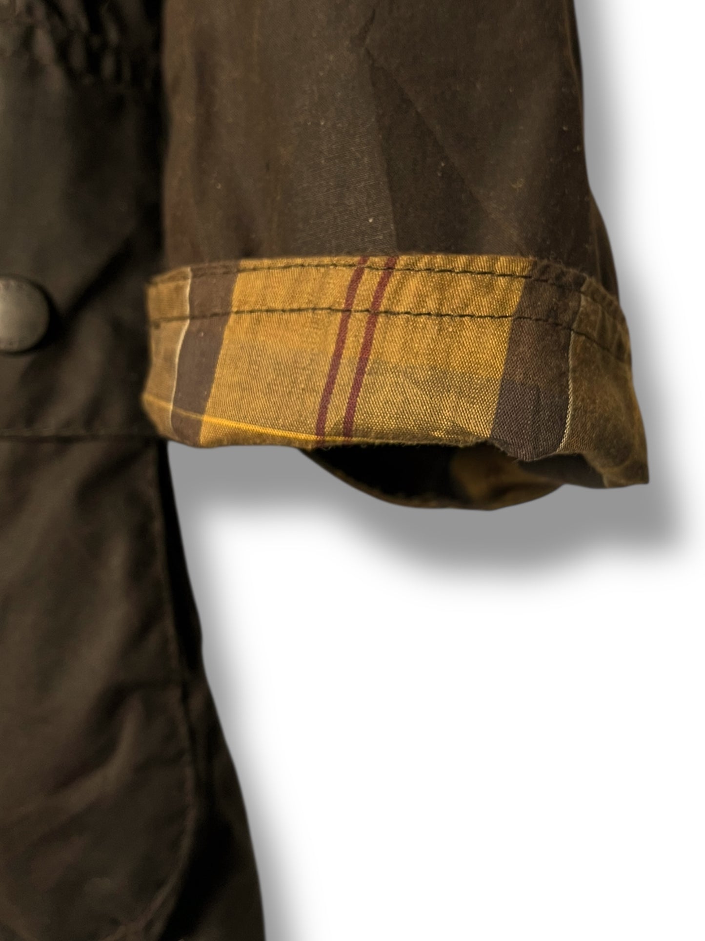 Barbour Flyweight Wax Jacket – Brown – Size M (Fits L)