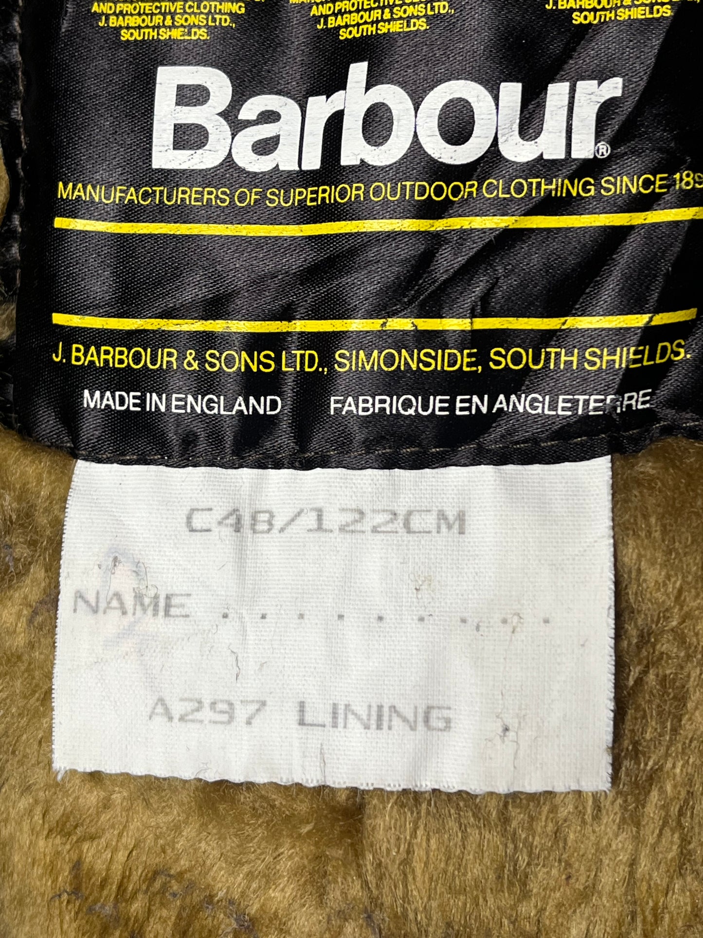 A297 Barbour Vintage Body Warmer Liner C48 Button Clip