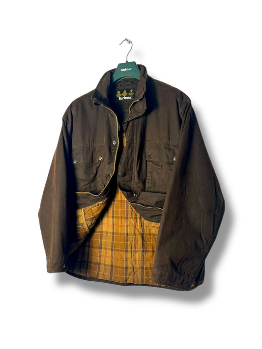 Barbour Morse Jacket T393 Vintage Dark Brown (Size S, fits like L)