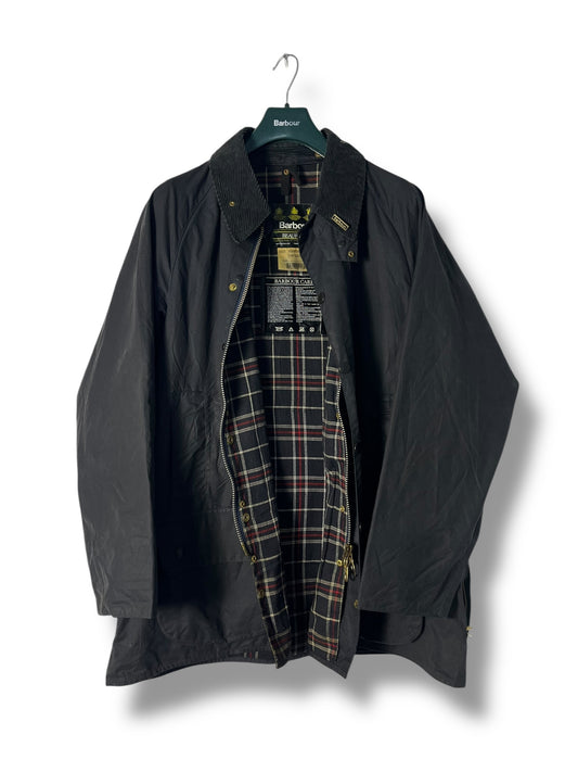 Barbour Beaufort C48 Vintage Navy 1994 – Iconic Wax Jacket