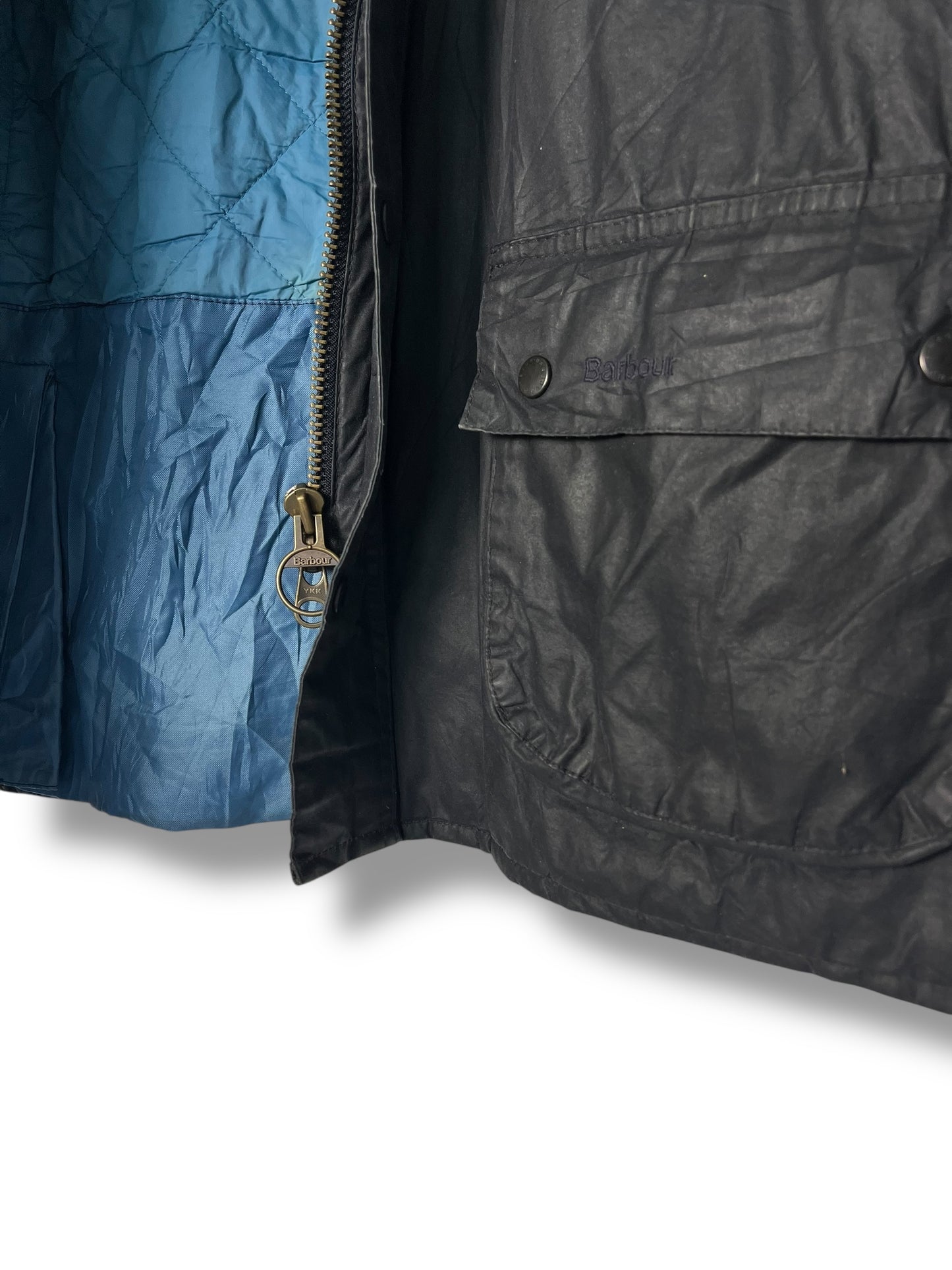 Retail Freezer L – lightweight Navy Blue – Waxed Cotton