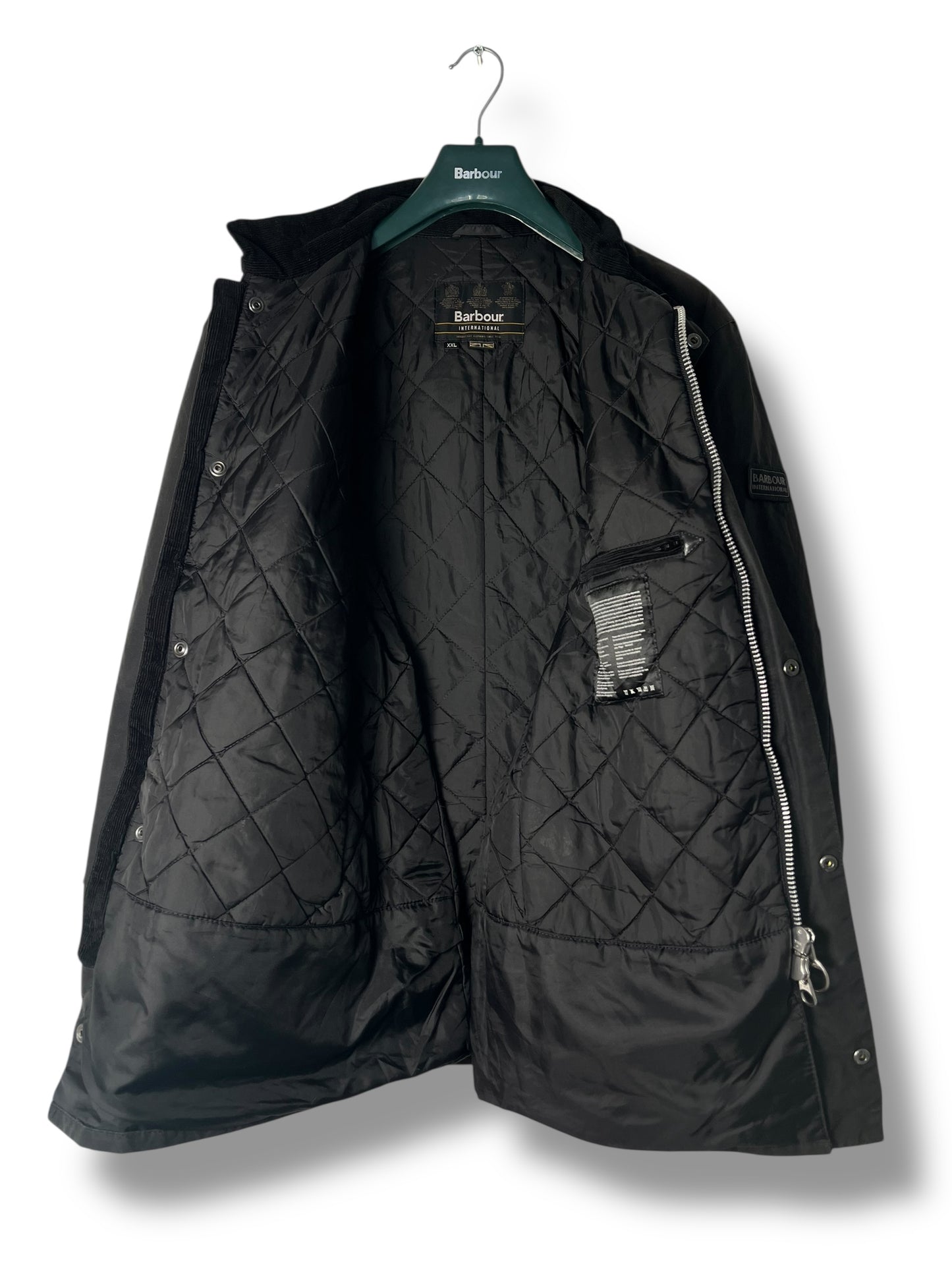 Barbour International Duke Jacket – Black – Size XXL