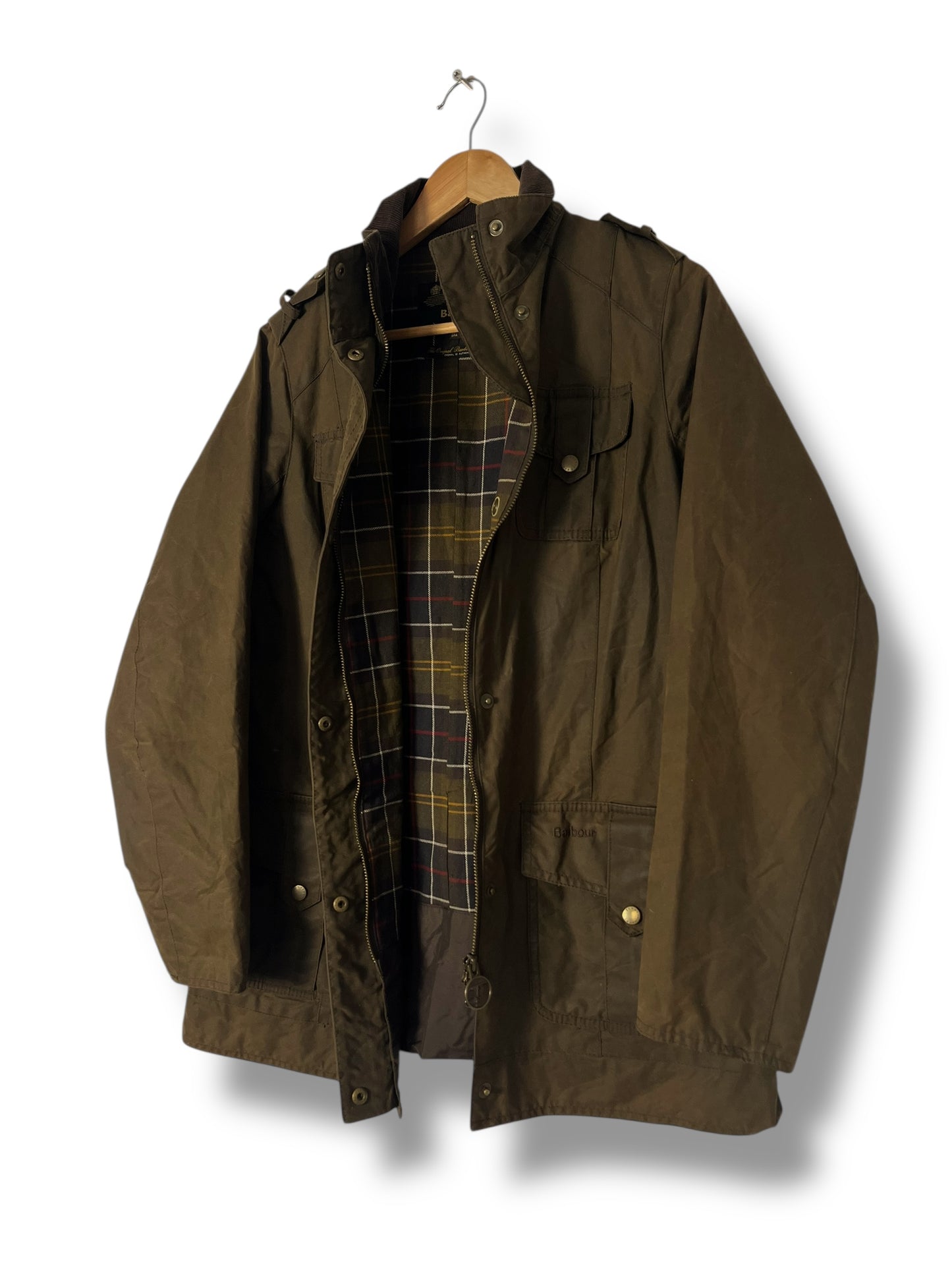 Barbour Defence Utility Jacket – Olive – UK 14