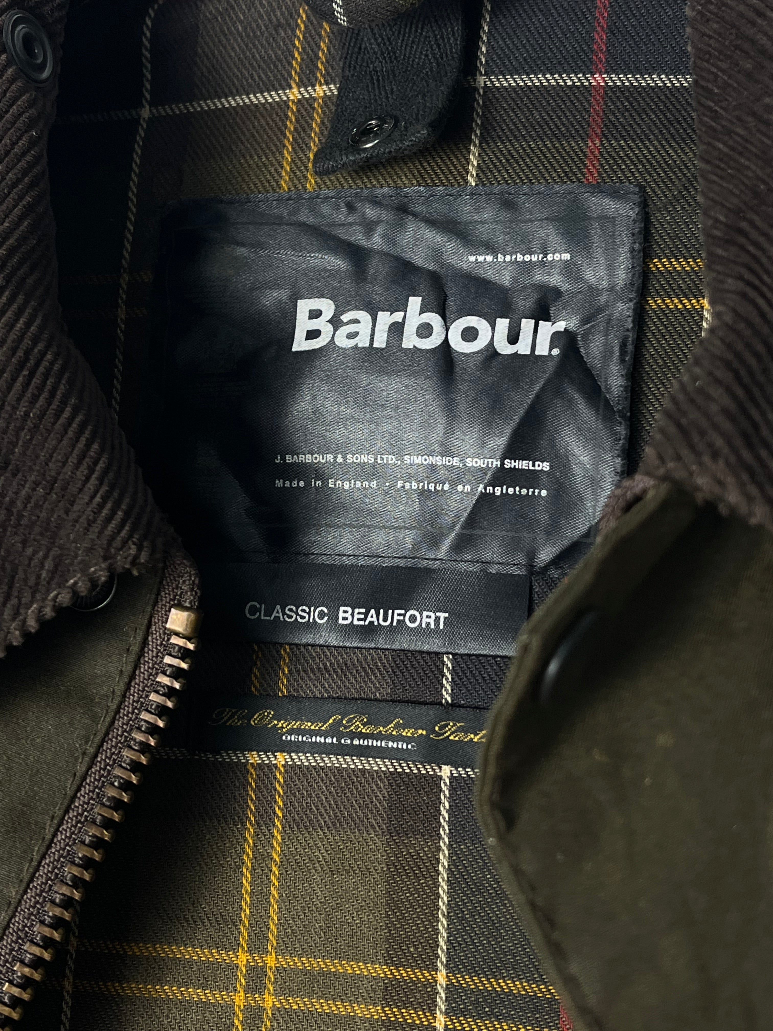 バヴアー　Barbour BEAUFORT オリーブ キッズ Olive Boys Beaufort Wax | Barbour