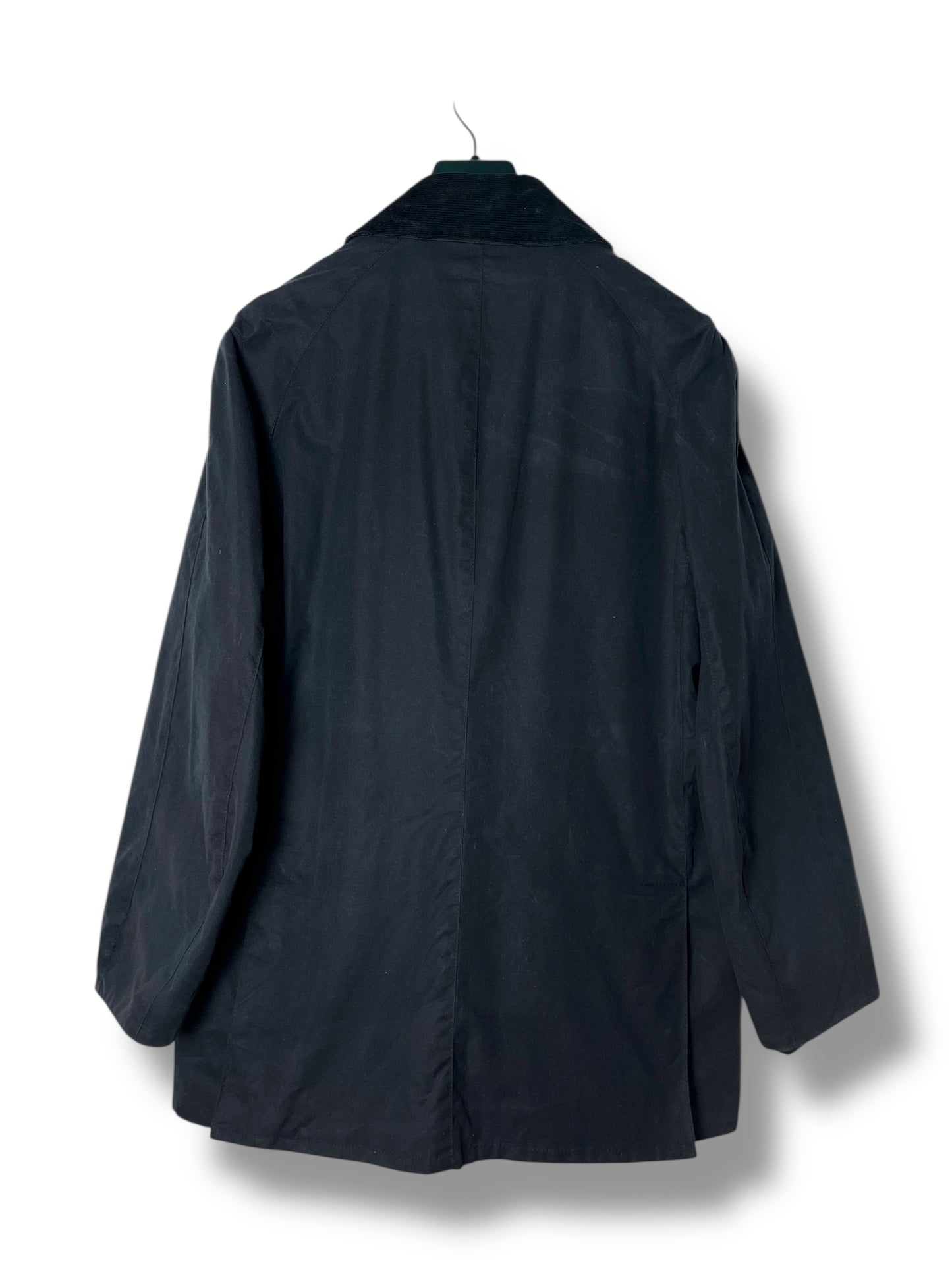 Barbour Ashby Wax Jacket –  Navy – Size L - Selected by Draps