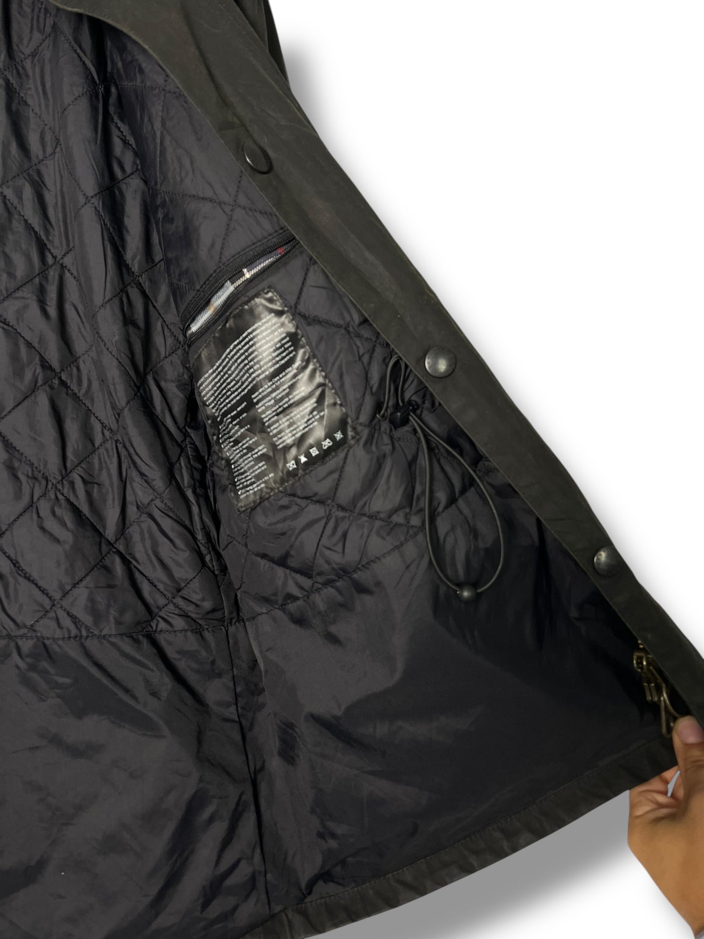 Barbour Sapper Wax Jacket M Black Vintage 2000’s