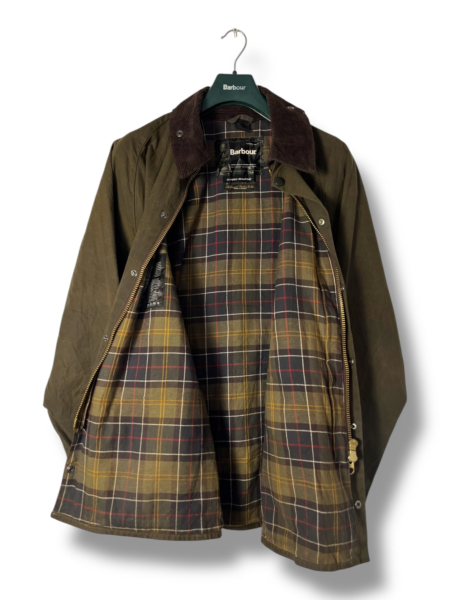 Barbour Classic Beaufort Jacket – Olive – C44 / 112c