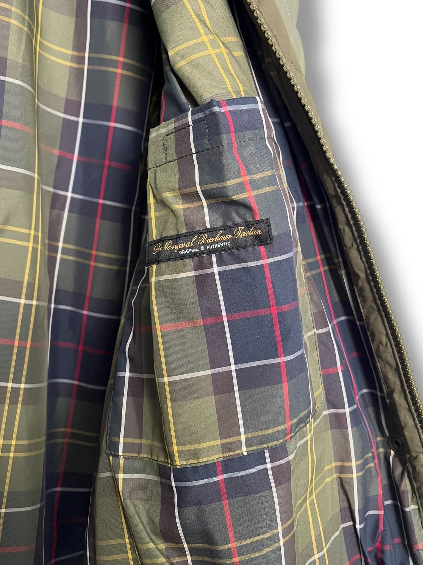 Lady Barbour x GANNI Quilted Burghley Coat – Olive – UK12