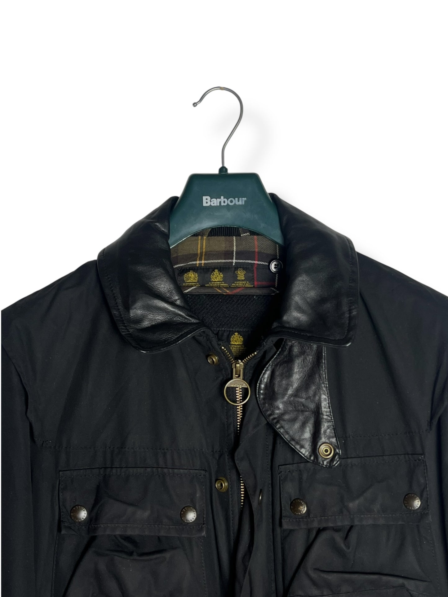Selected by Draps — Barbour Tokito Field Jacket Waxed Cotton Black M