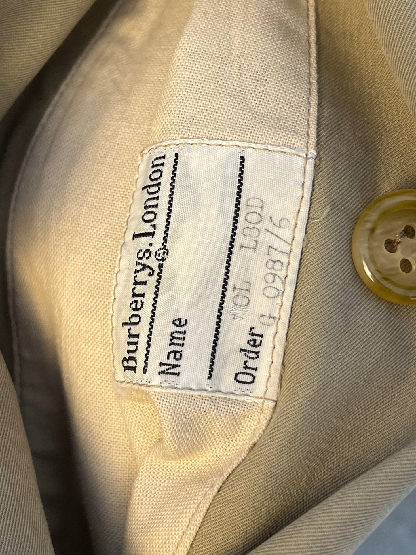 Original 90’s Vintage Burberry Trench Coat (Women’s) - UK 6