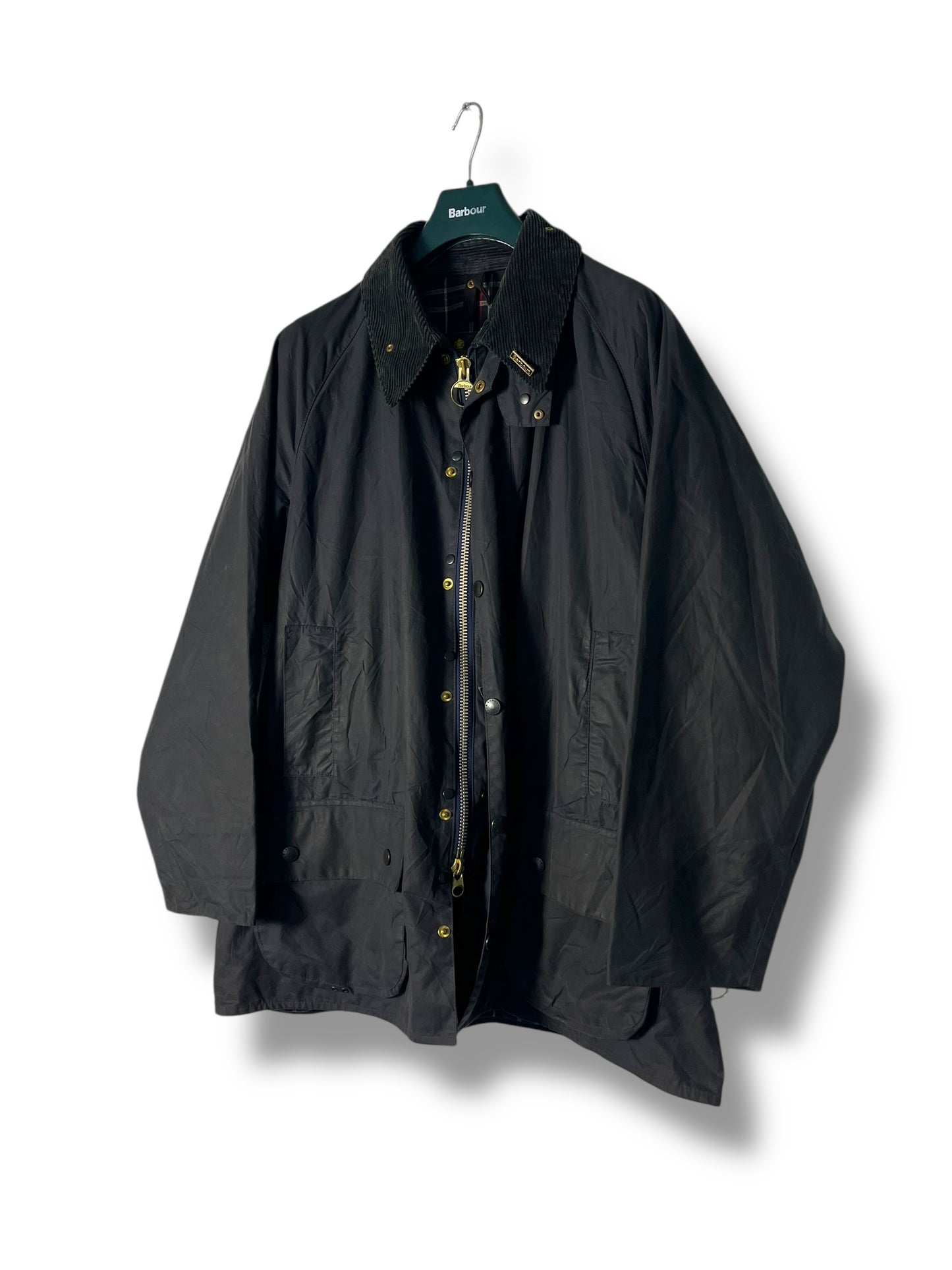 Barbour Beaufort C48 Vintage Navy 1994 – Iconic Wax Jacket