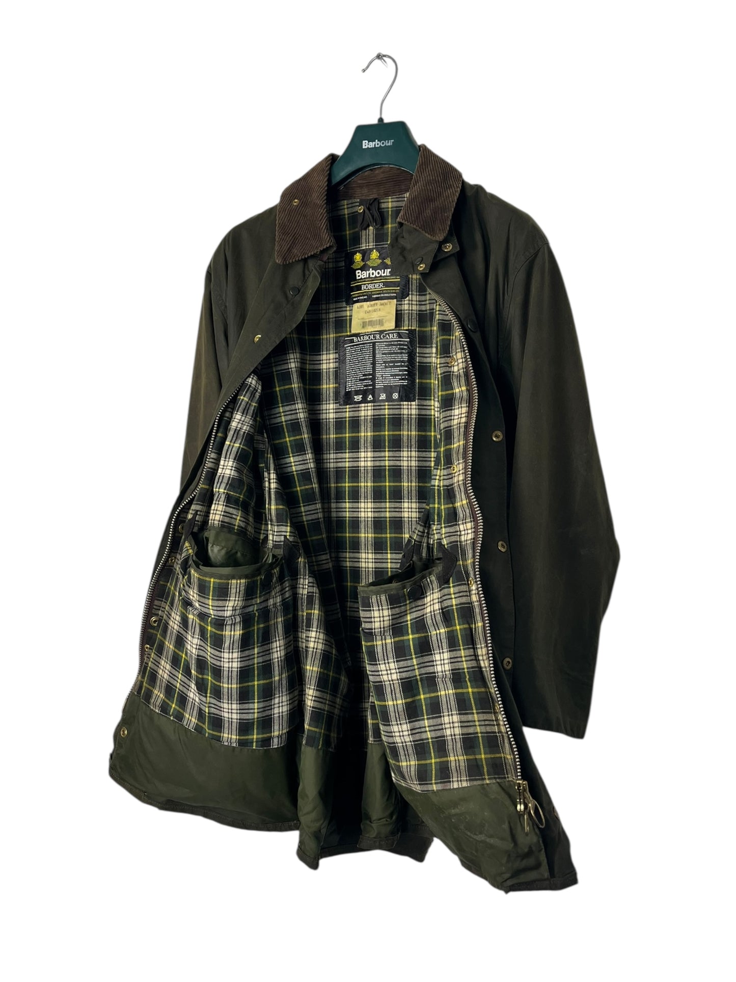 Barbour Border Jacket C40 Vintage Olive – 1994