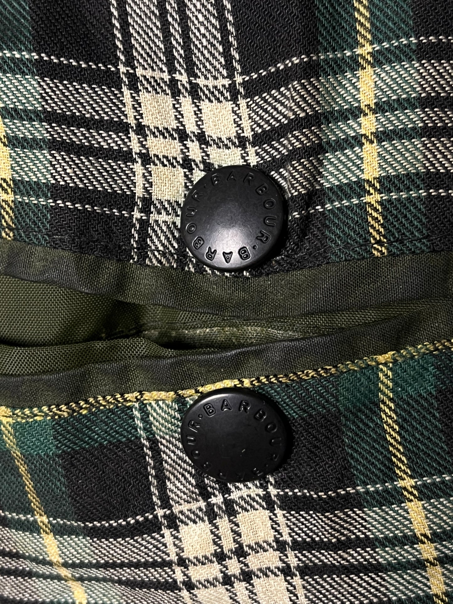 Barbour Border Jacket – Vintage Olive – C42 (L) – 1990