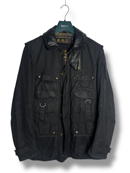 Selected by Draps — Barbour Tokito Field Jacket Waxed Cotton Black M