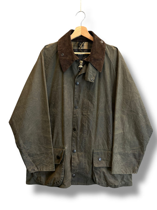 Barbour Beaufort C44 Sage Green 2000 Waxed Jacket Made England