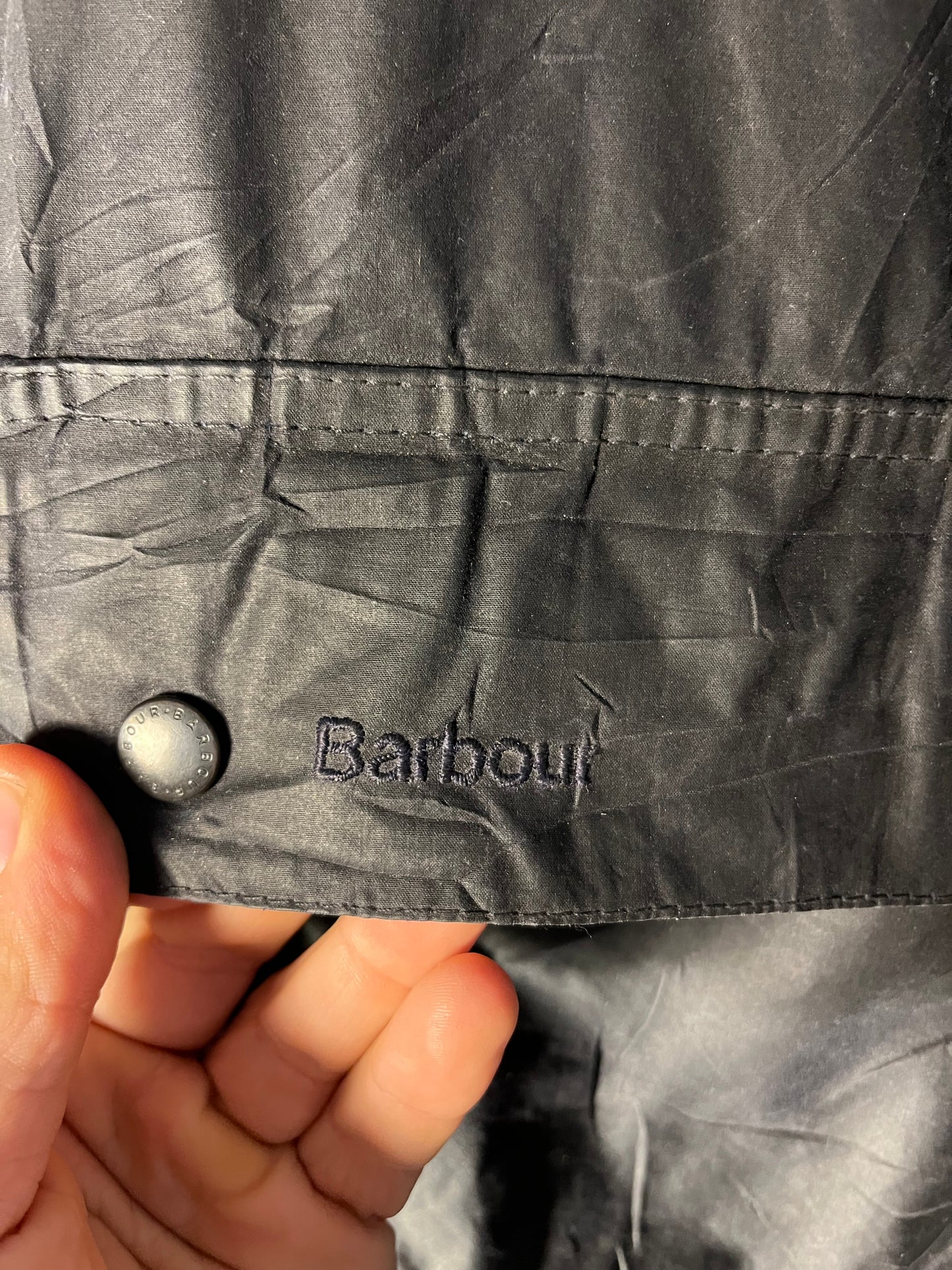 Barbour Retail Freezer Wax Jacket Size L