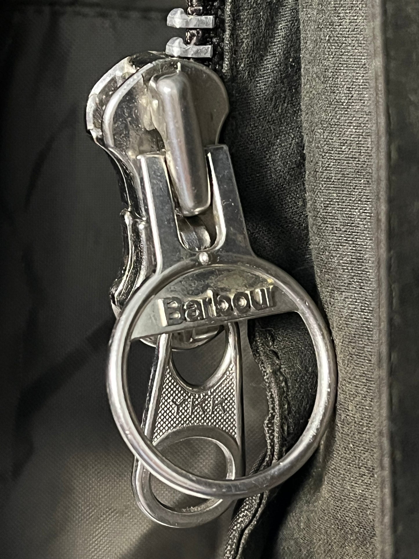 Barbour International Duke Wax Jacket – XL – Military Green