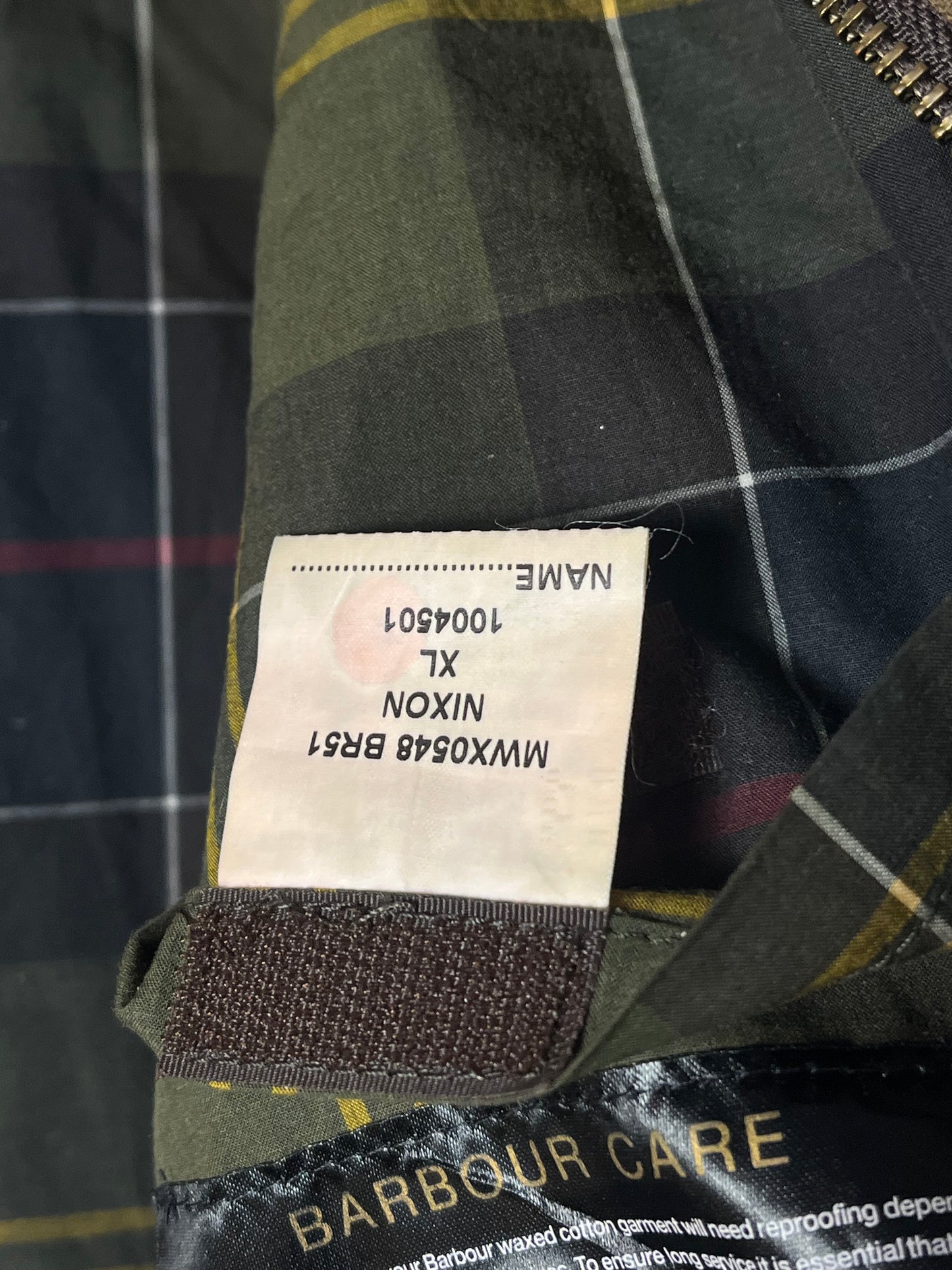 Barbour Nixol Wax Jacket – Mustard – Vintage – Fits L (Tagged XL)