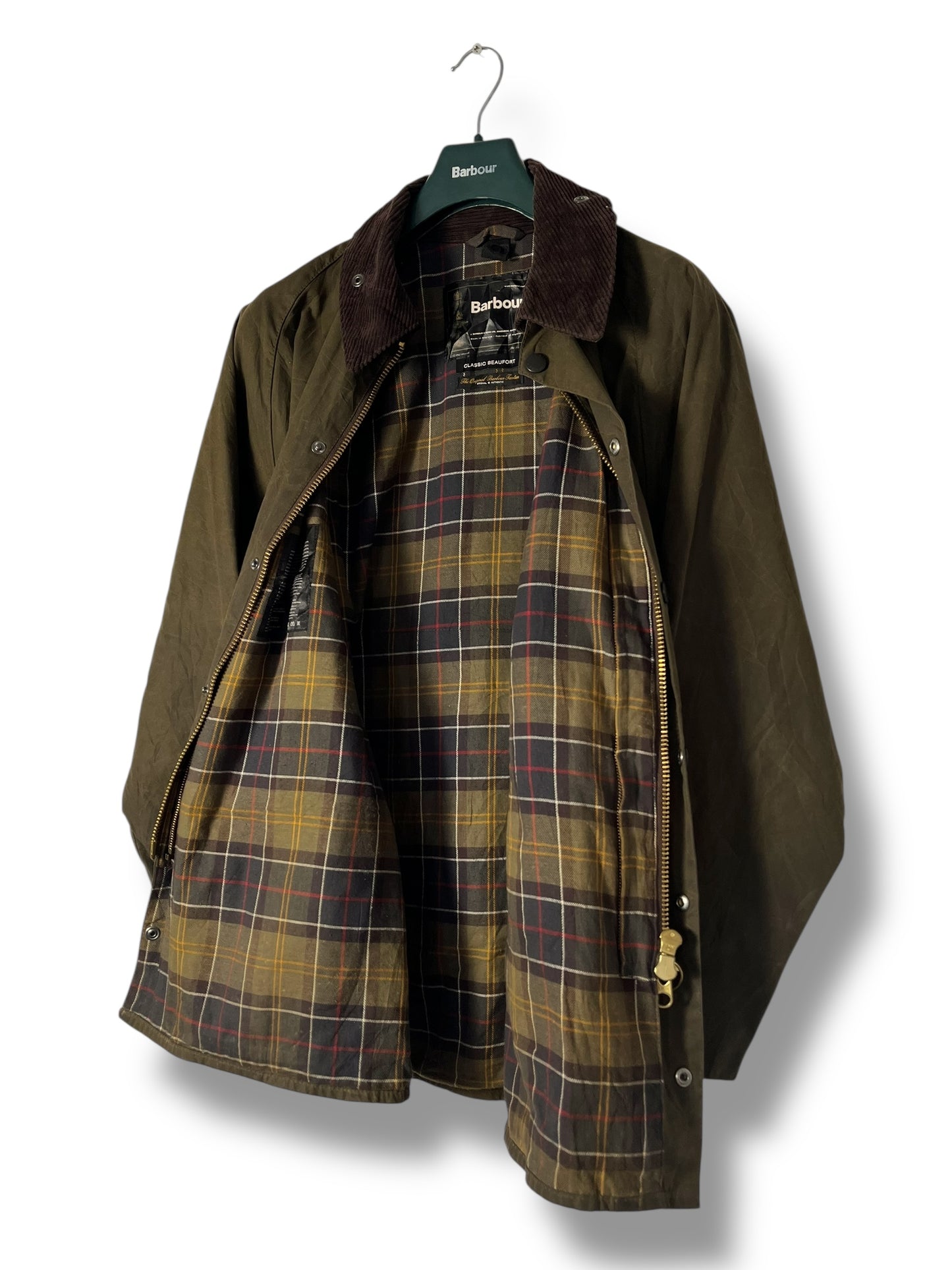 Barbour Classic Beaufort Jacket – Olive – C44 / 112c