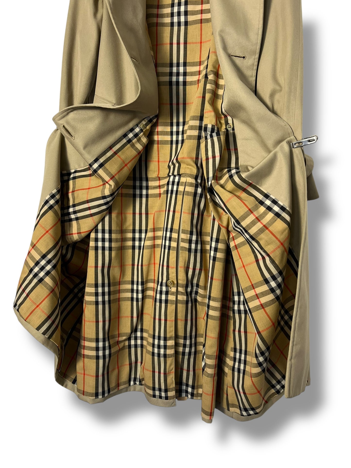 Original 90’s Vintage C83A Burberry Long Trench Belted