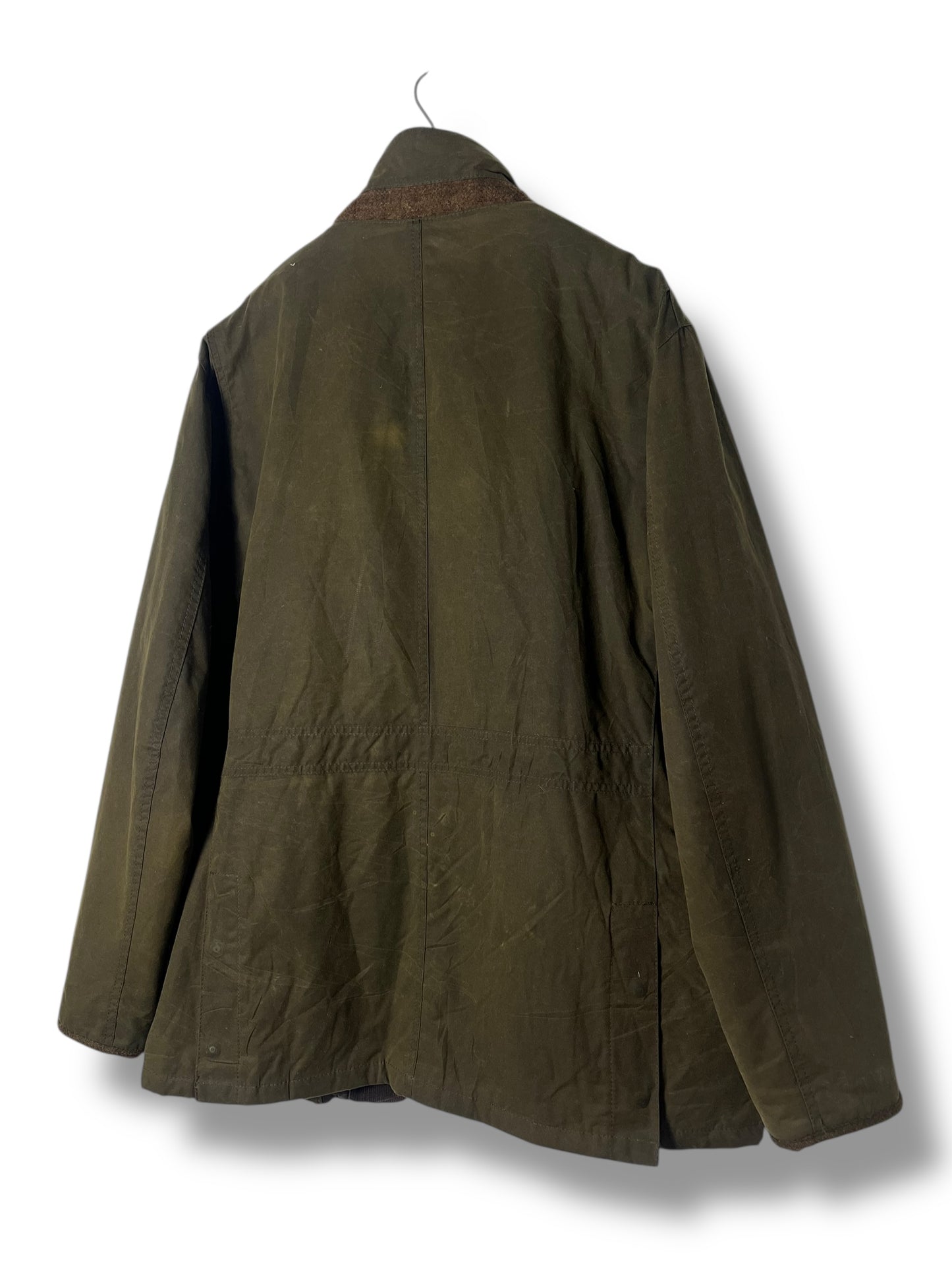Barbour Kempt Wax Jacket – XXL (fits XL) – Moon Wool Collaboration