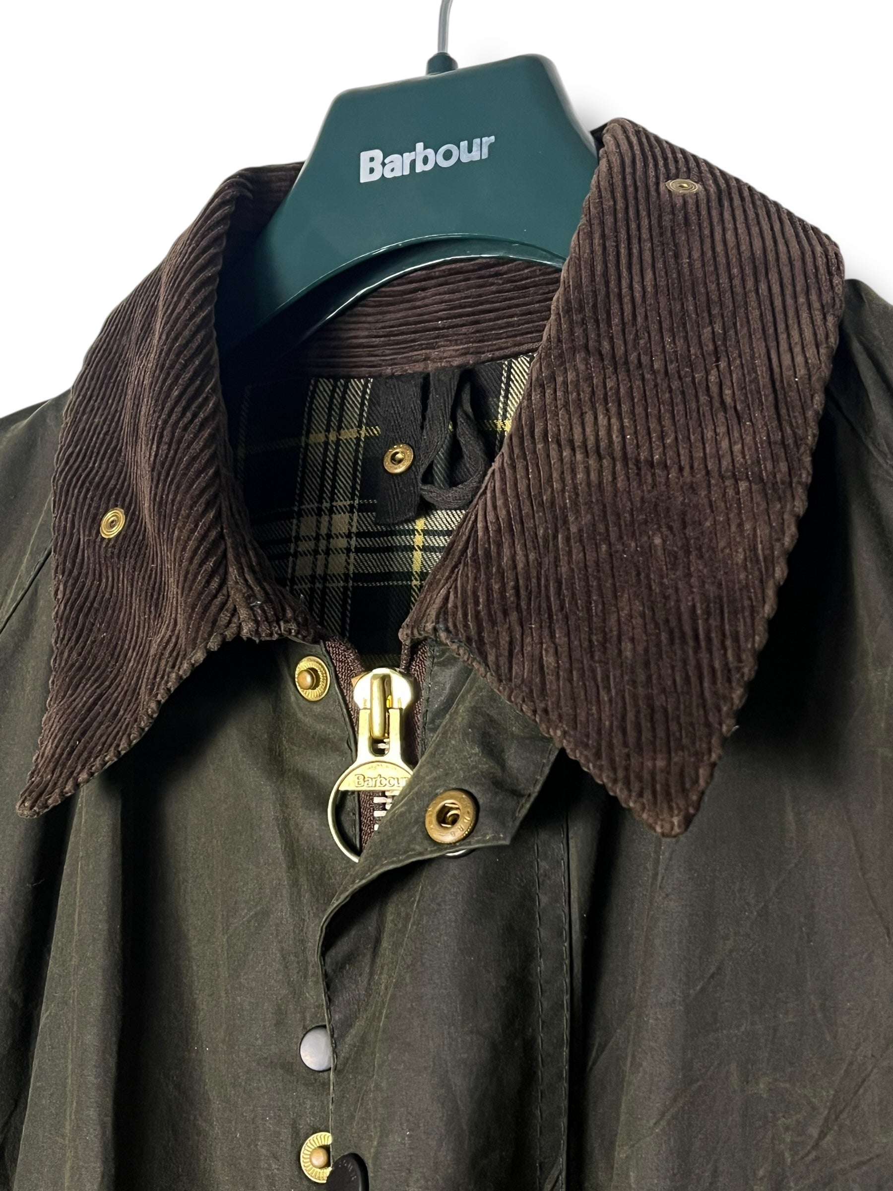 Barbour Beaufort Jacket C44 Sage Green Vintage (1993) – Draps