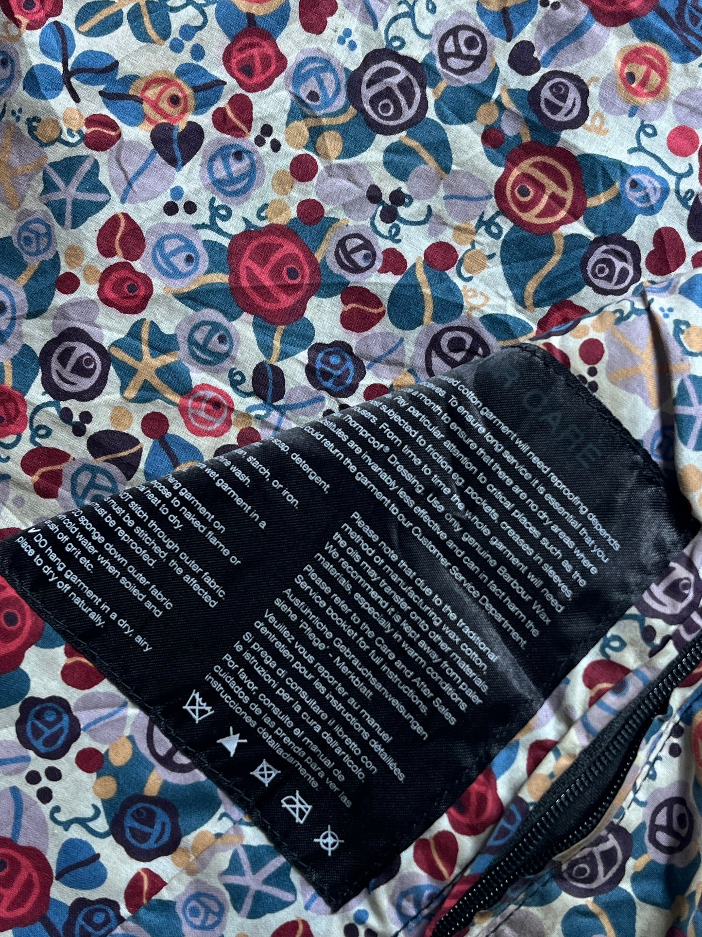 Barbour Chamber Beadnell Ladies Wax Jacket – UK 10 / Black