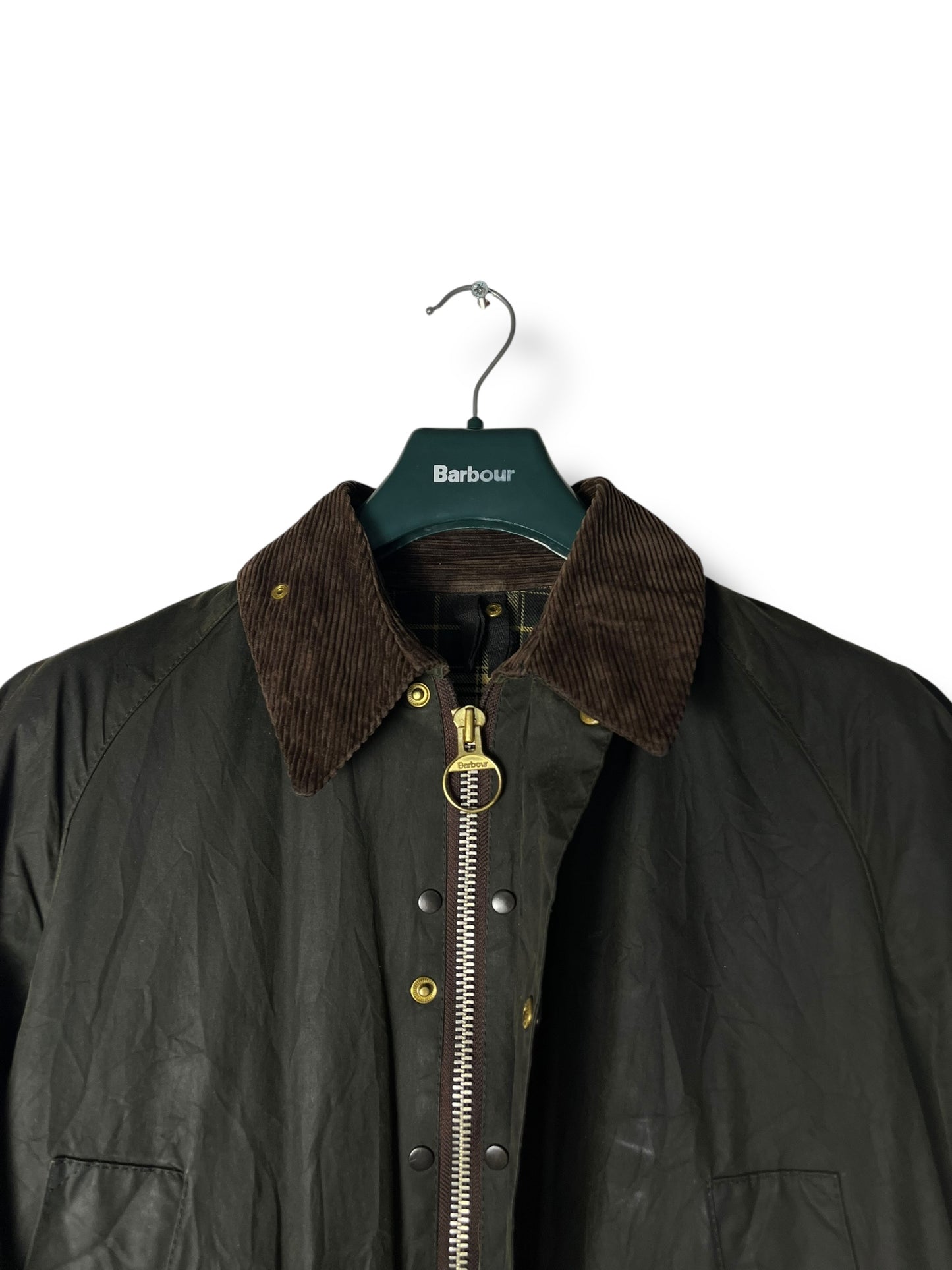 Barbour Bedale Wax Jacket – Sage Green – 1994 – C38 / M
