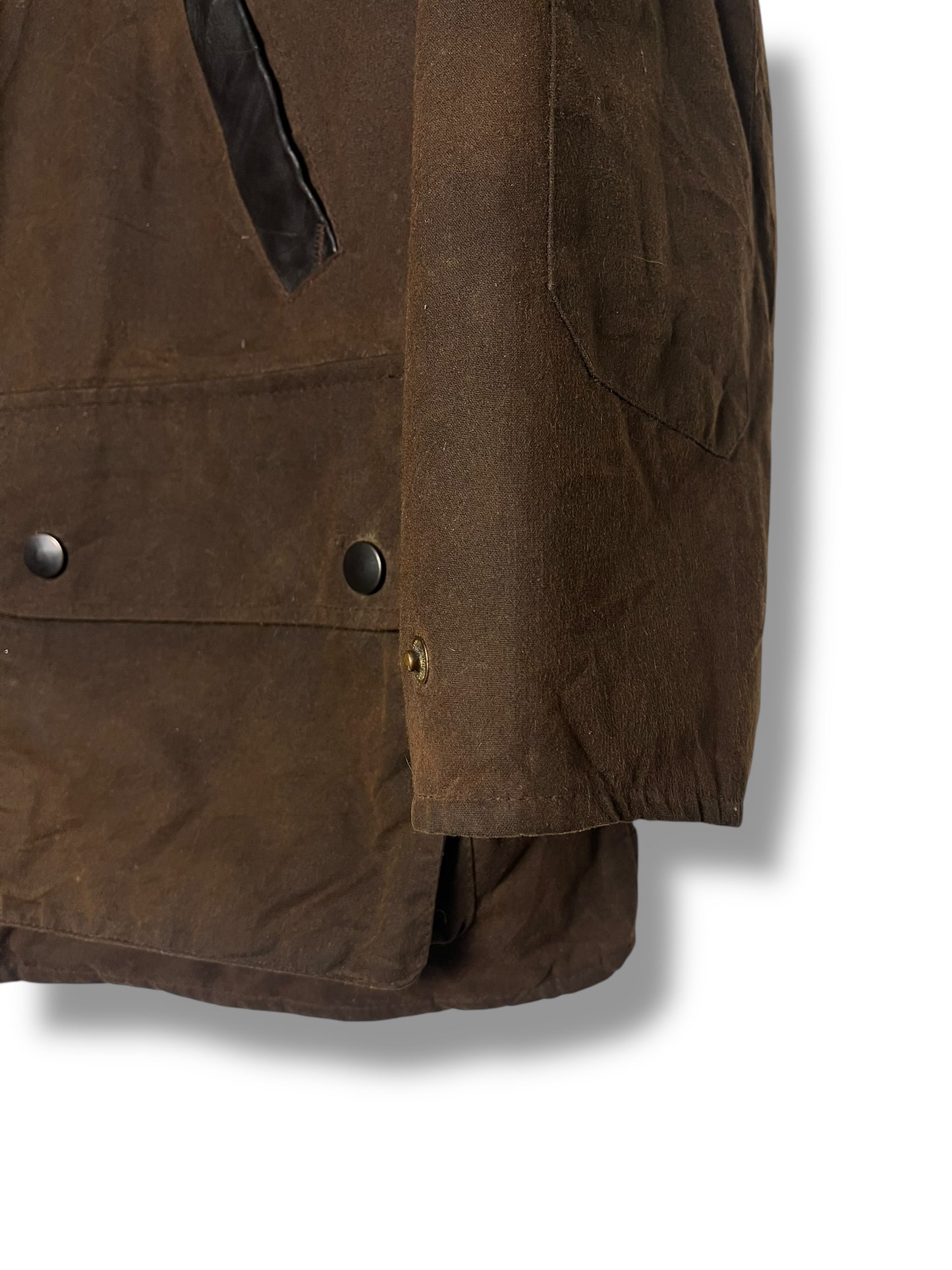 Backhouse Worker Waxed Cotton Jacket – XL – Brown