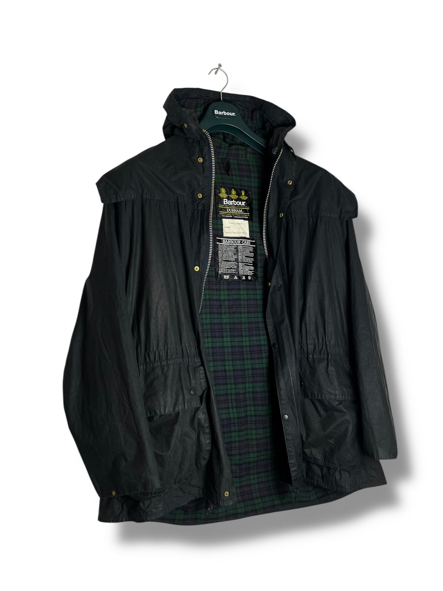 Barbour Durham Jacket 1991 – C40 – Blue Navy – Vintage Original