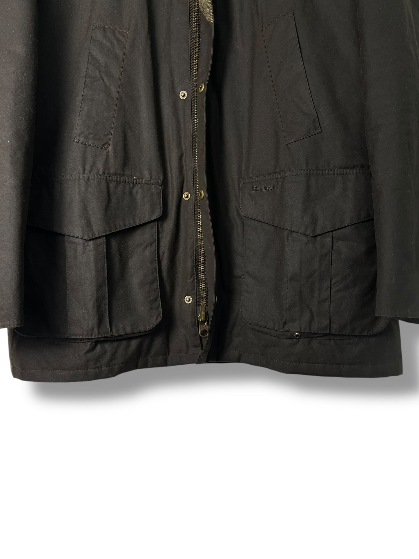 Barbour Hereford Wax Jacket – Olive – XL (2022) – Selected by DRAPS