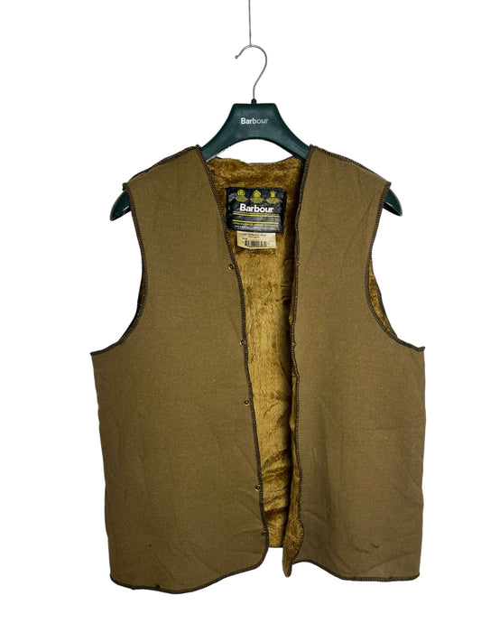 A297 Barbour Vintage C40 Bodywarmer Liner Button Version