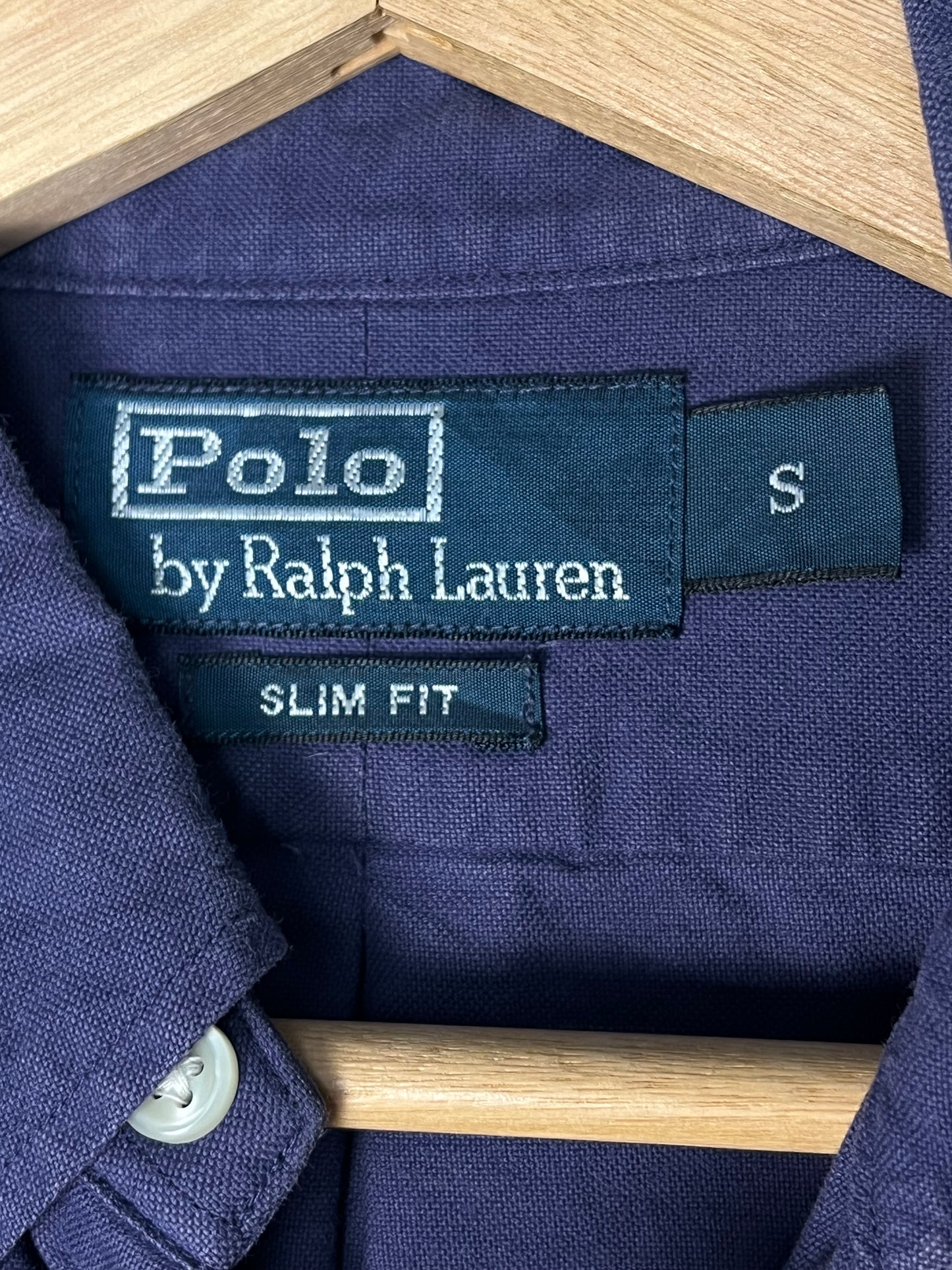 Polo Ralph Lauren Shirt – Electric Blue – Neon Green Pony – S/M Fit