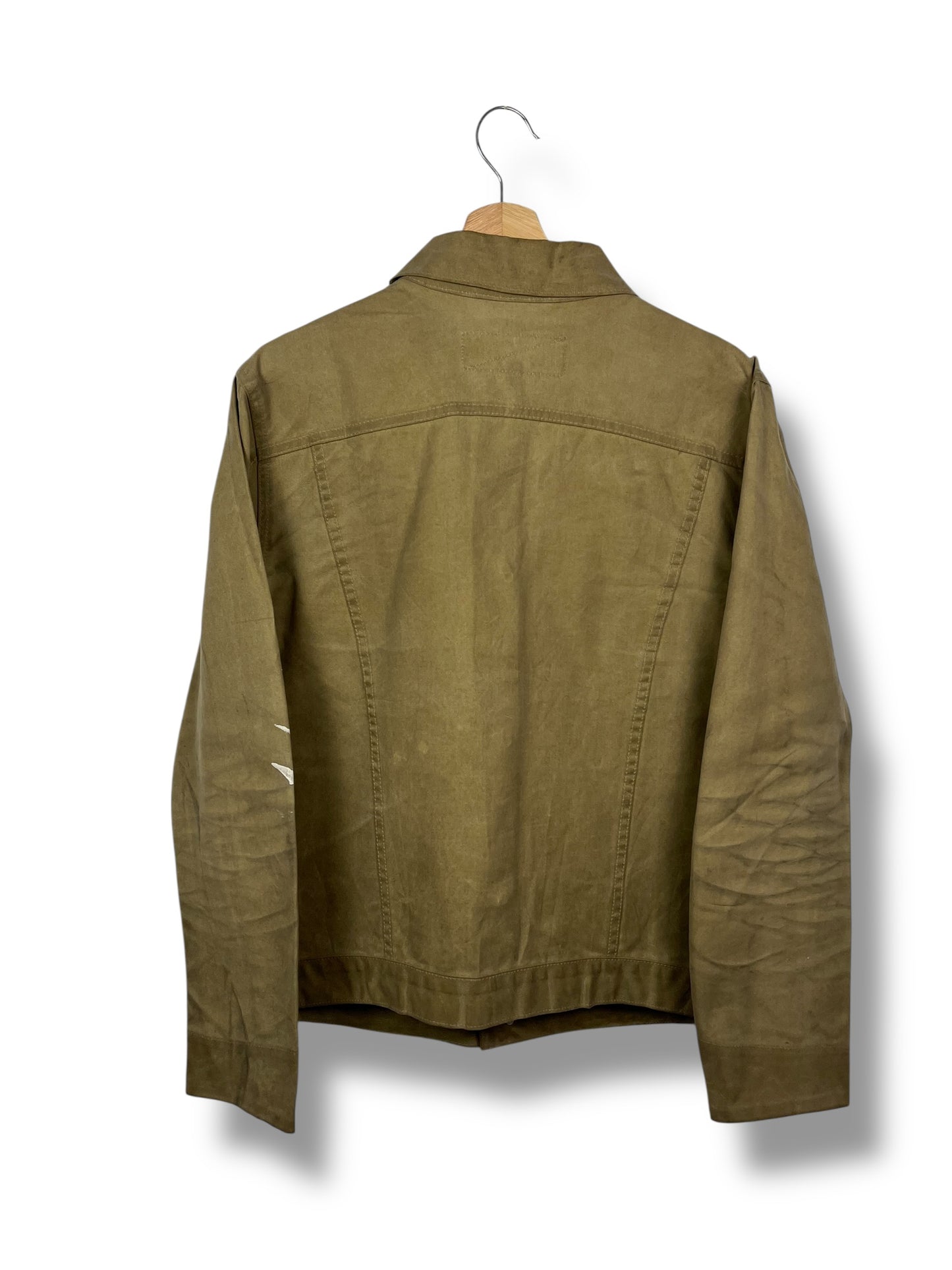 Rogue Territory (RGT) Waxed Overshirt – Sand – Size L (fits S)