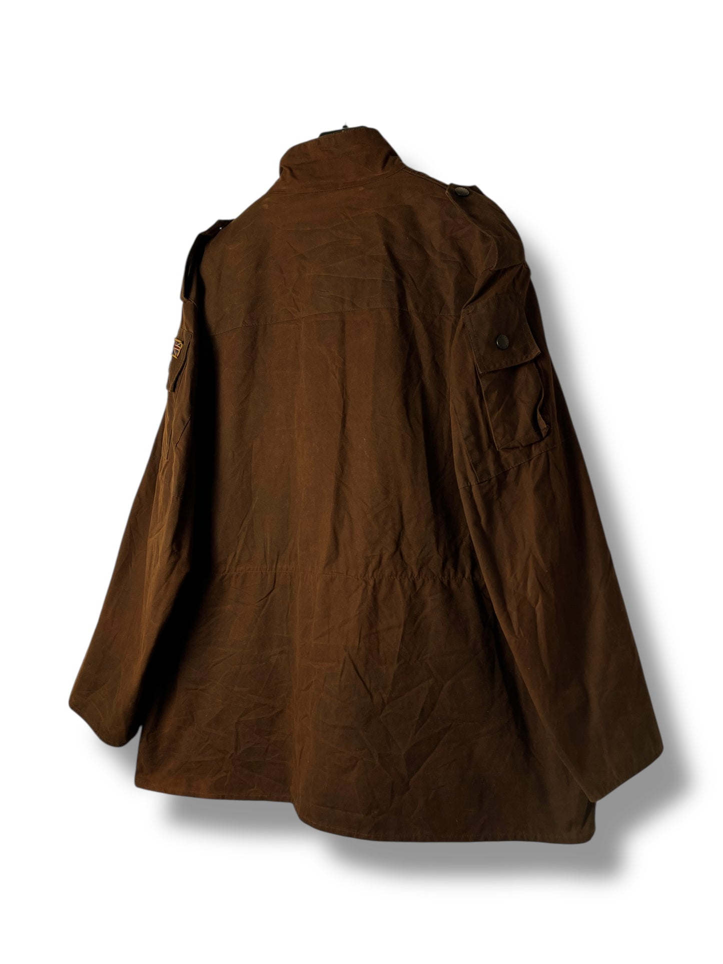 Rare Barbour Cowen Commando Jacket – Rust – C48