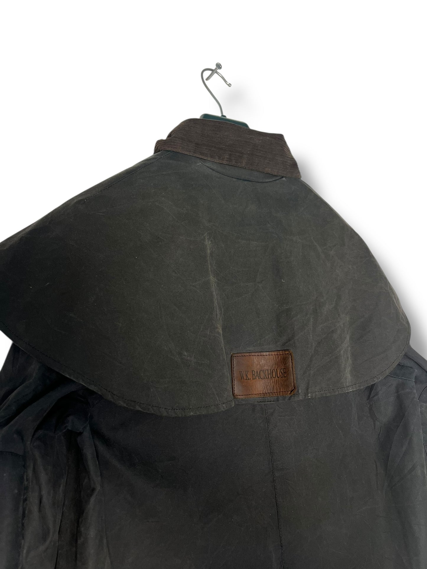 Barbour Backhouse Vintage Navy Raincoat C34 – 1990s Drizabone