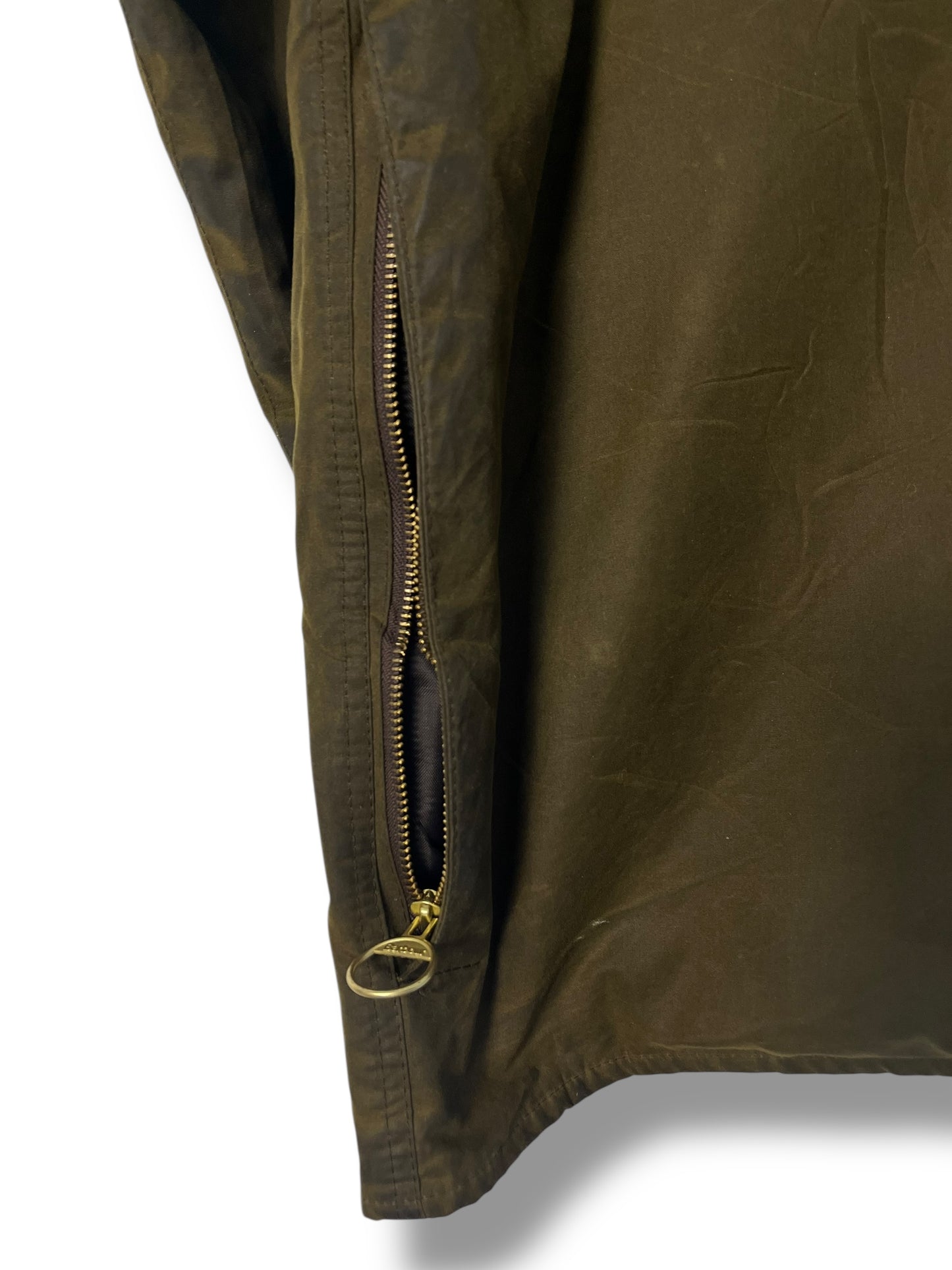 Barbour Beaufort C46 Vintage Waxed Jacket – Olive (2000)