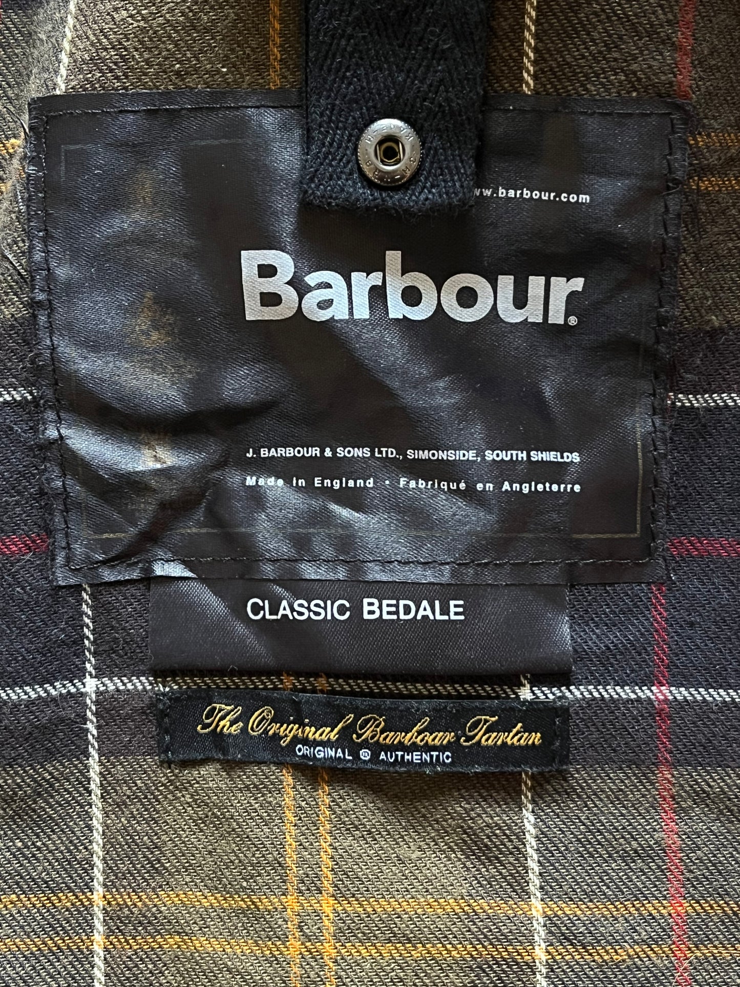 Barbour Classic Bedale – Olive – C44 / 112cm