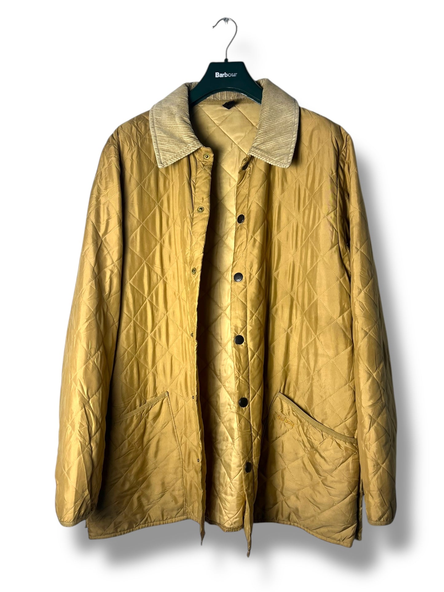 Barbour Eskdale Quilted Jacket – Cream – Size XL