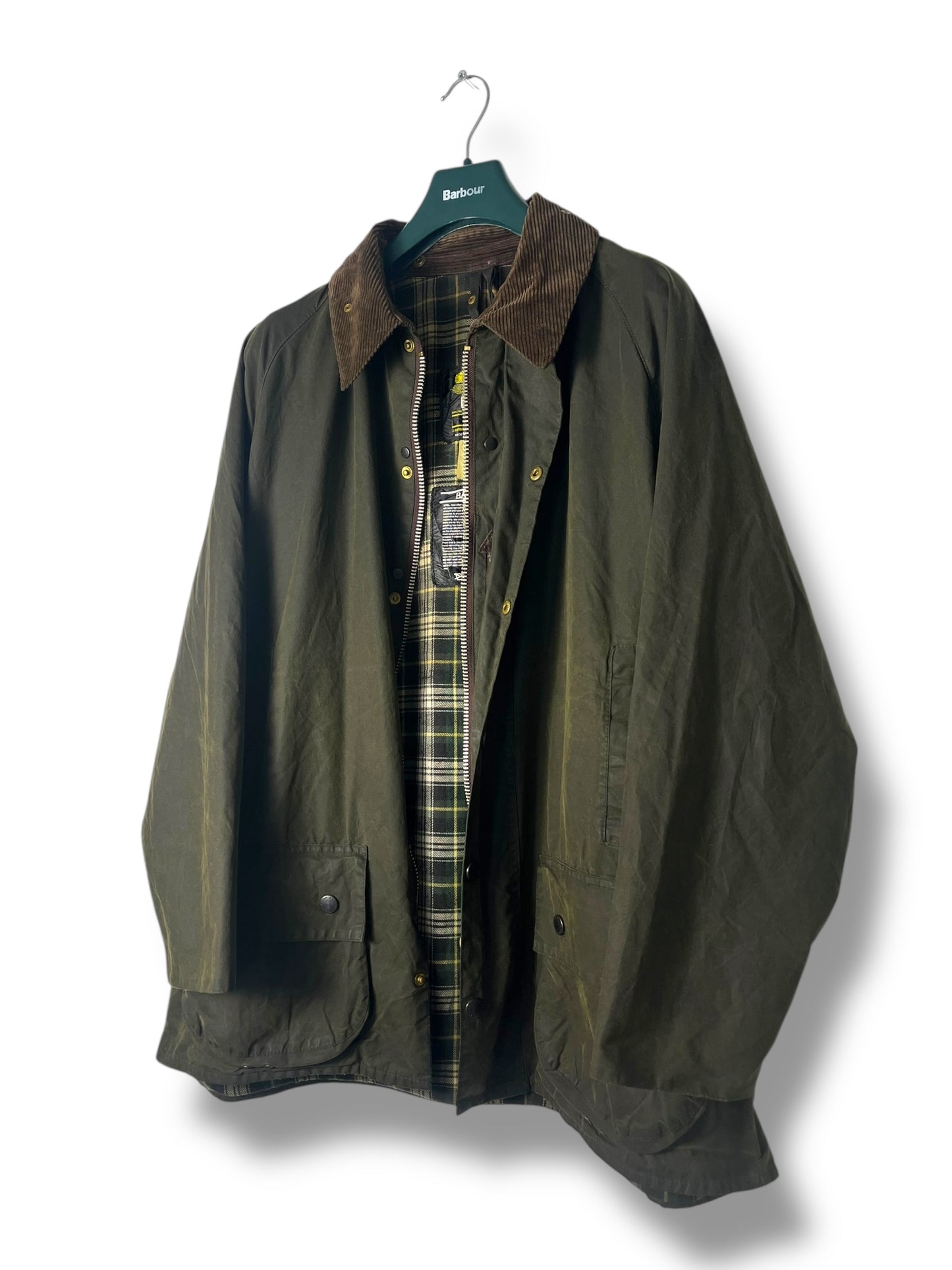 Barbour Beaufort Jacket – Sage Green (C48 / 124cm, 1993)