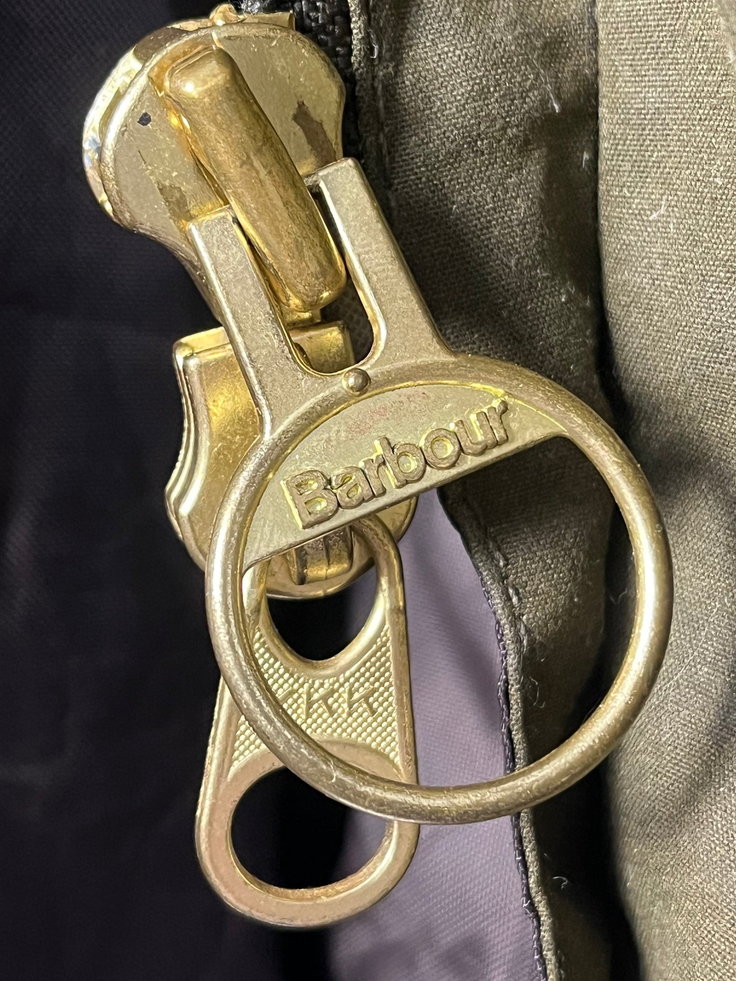 Barbour Winter Bedale Wax Jacket – XXL – Olive – Made in England