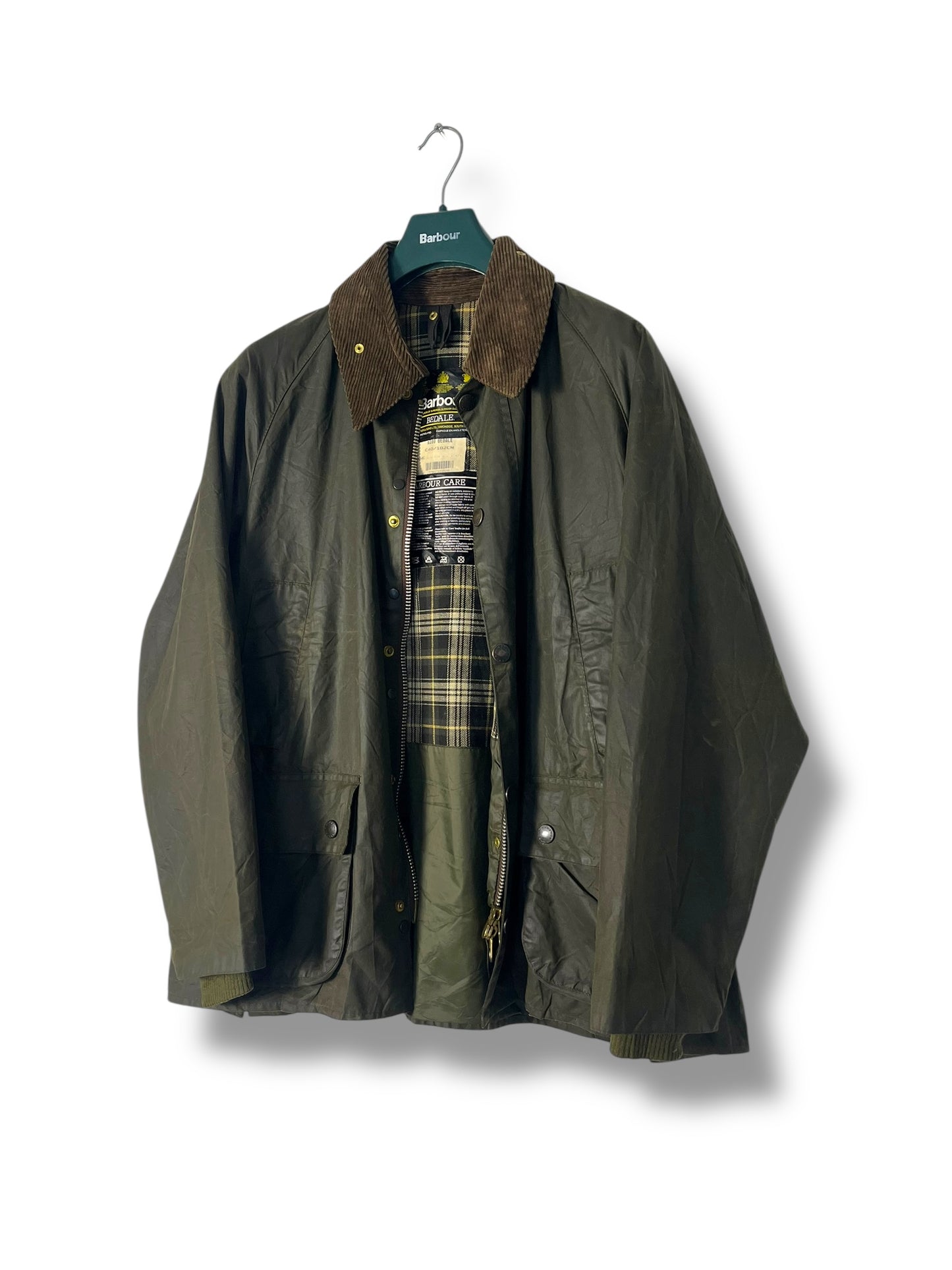 Barbour Bedale C40 Vintage Olive 1993 – Iconic Wax Jacket