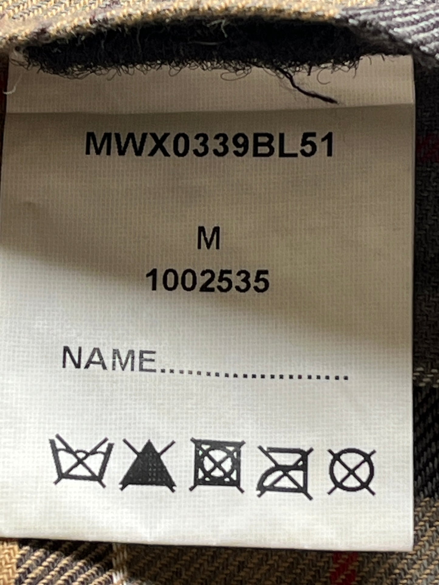 Barbour Ashby – Light Blue Waxed Cotton Jacket (size M) 2000