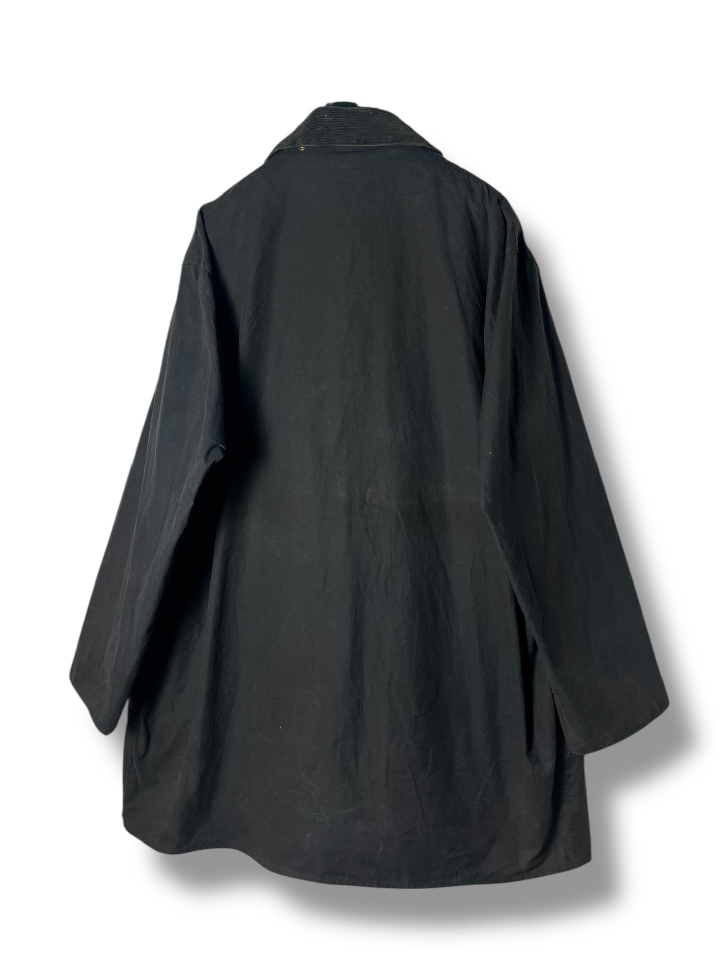 Barbour Border Wax Jacket – Blue Navy – 1995 – C50 (XL) – Liner Included